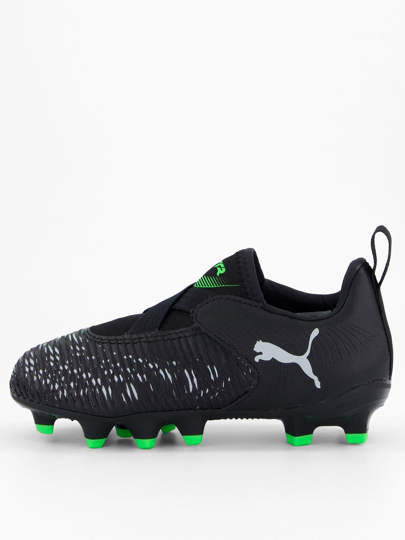 undefined Junior Future 8 Match Laceless Firm Ground Football Boot-black