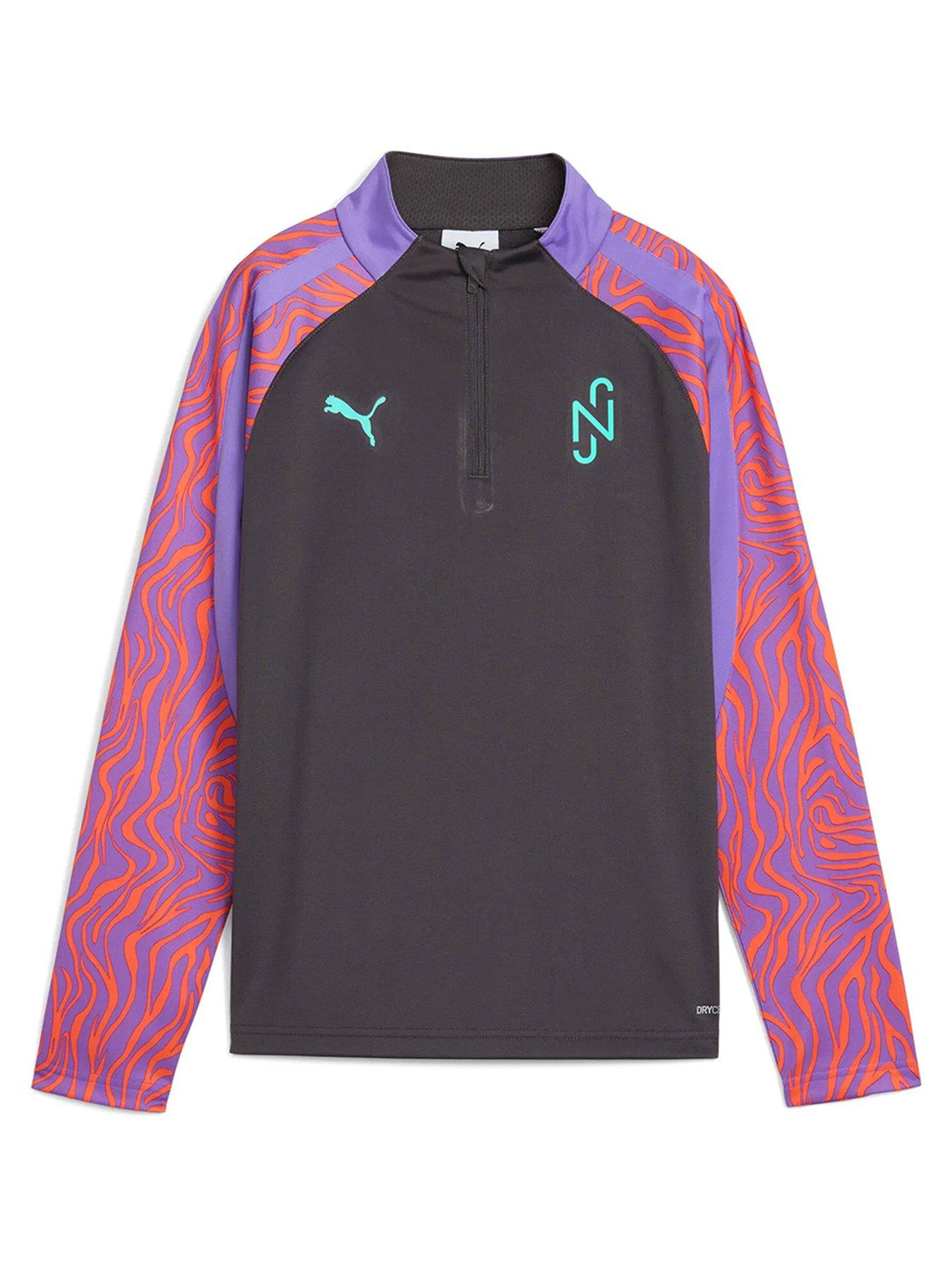 Image 1 of 2 of Puma Junior Neymar Jr Creativity 1/4 Zip - Black