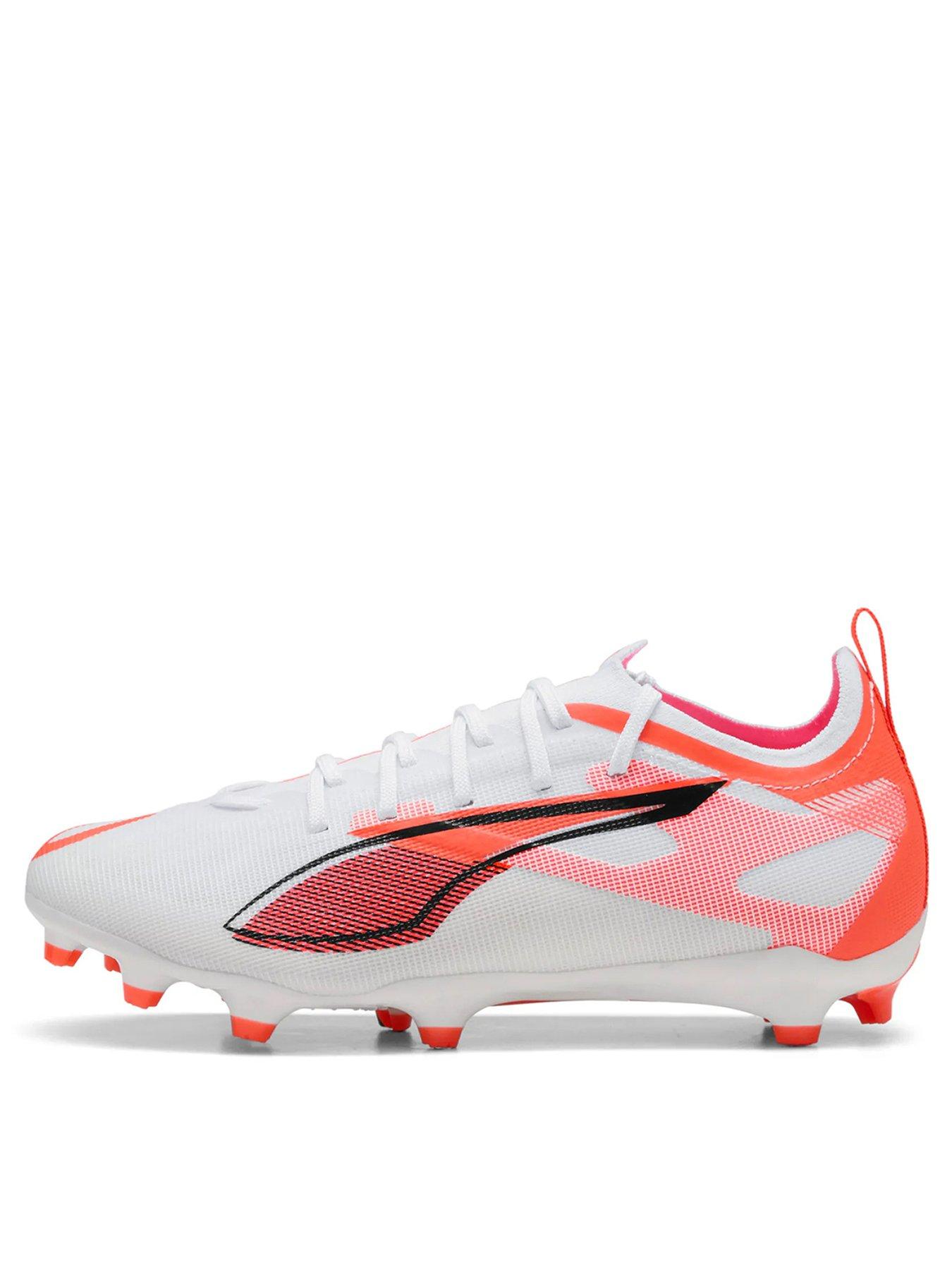 undefined Junior Ultra 5 Pro Firm Ground Football Boot - White