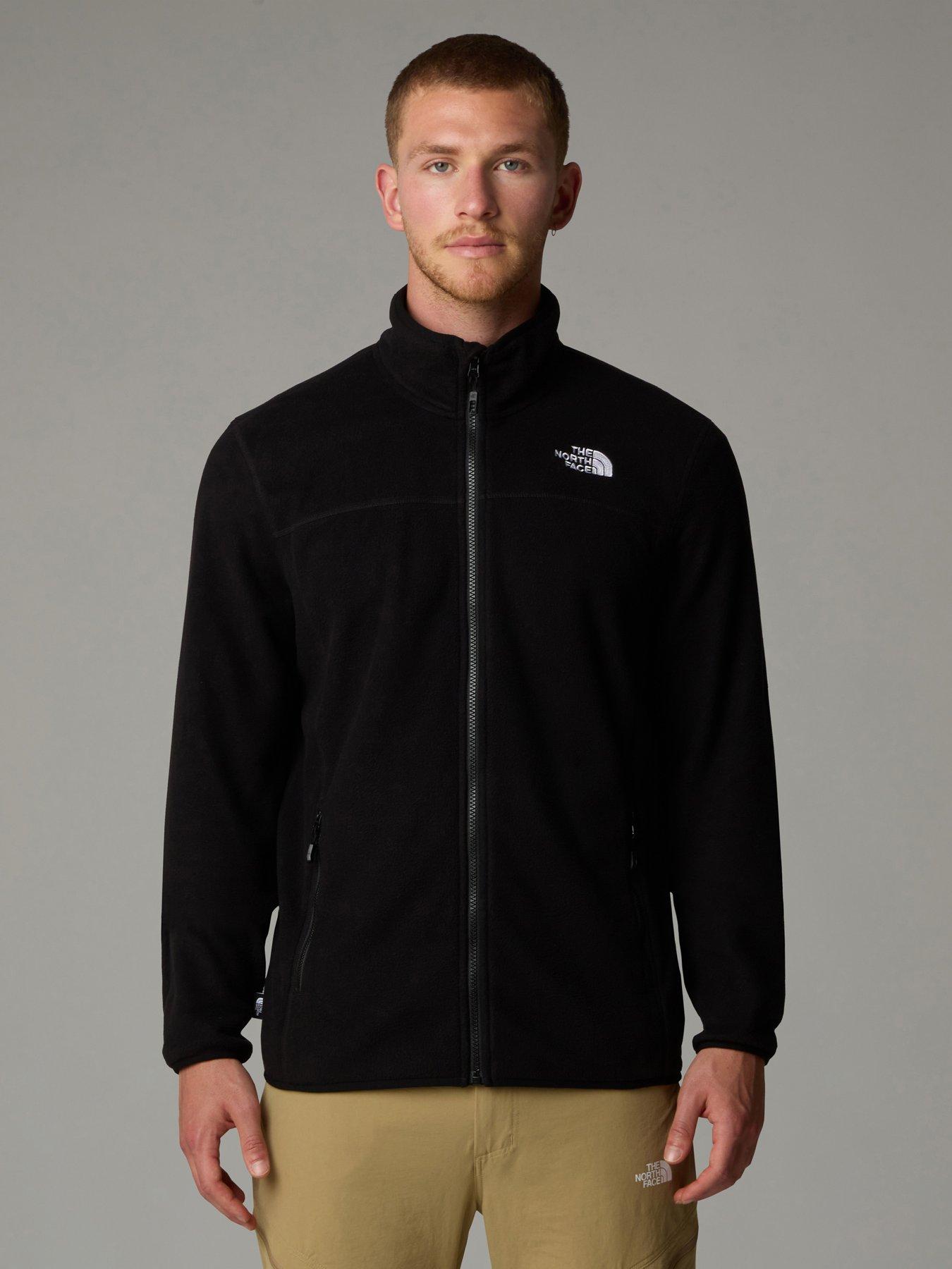 Image 1 of 4 of THE NORTH FACE Men's 100 Glacier Full Zip Jacket - Black