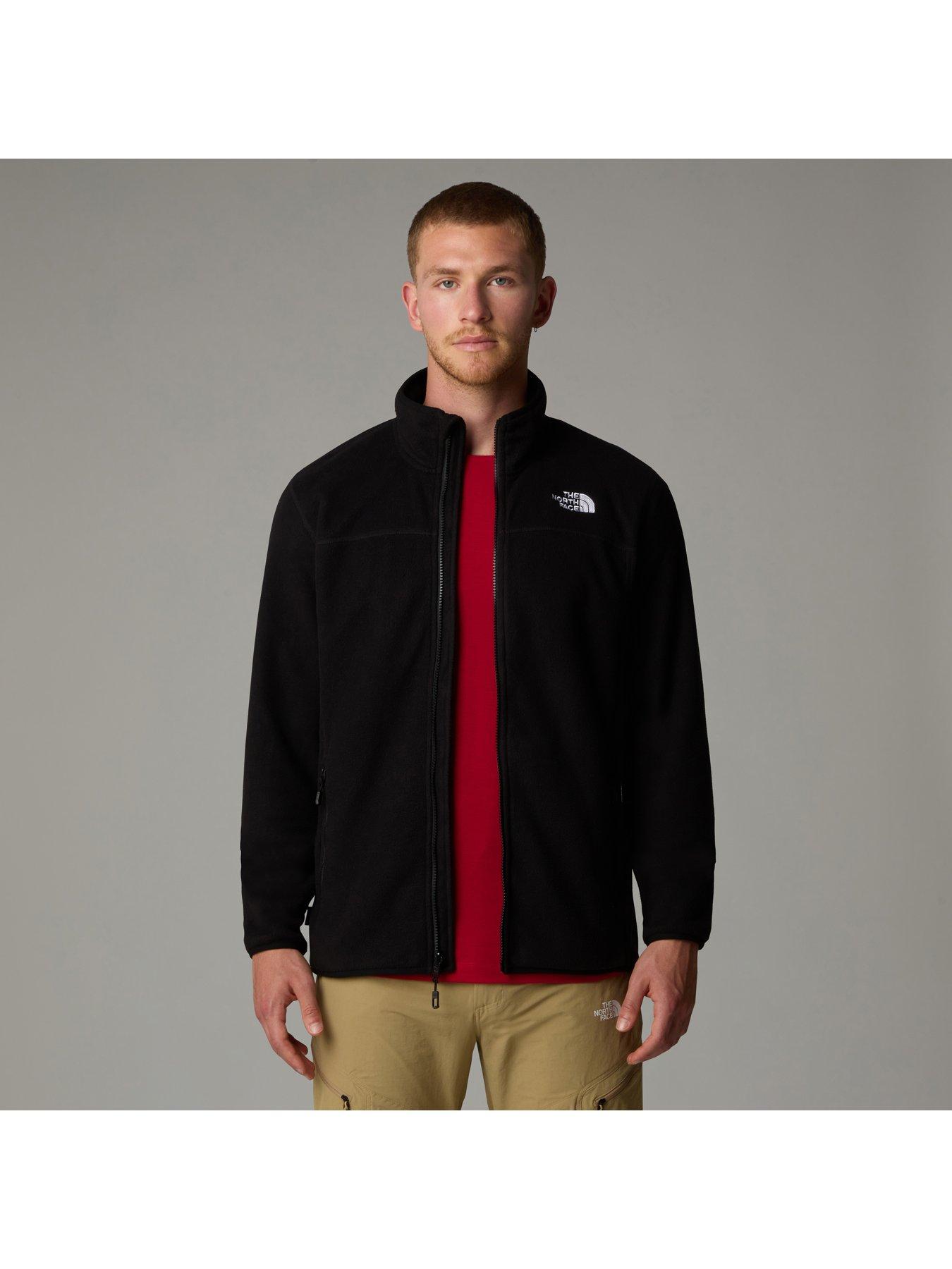 Image 4 of 4 of THE NORTH FACE Men's 100 Glacier Full Zip Jacket - Black