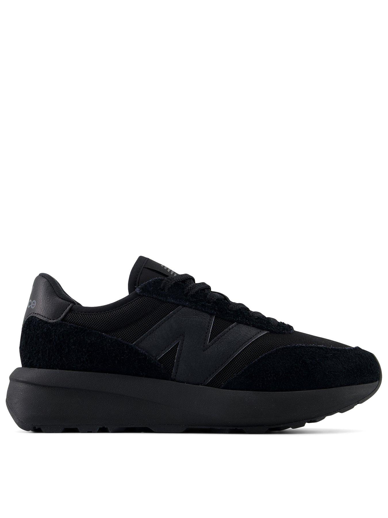 New Balance Men's 370 Trainers Black Very