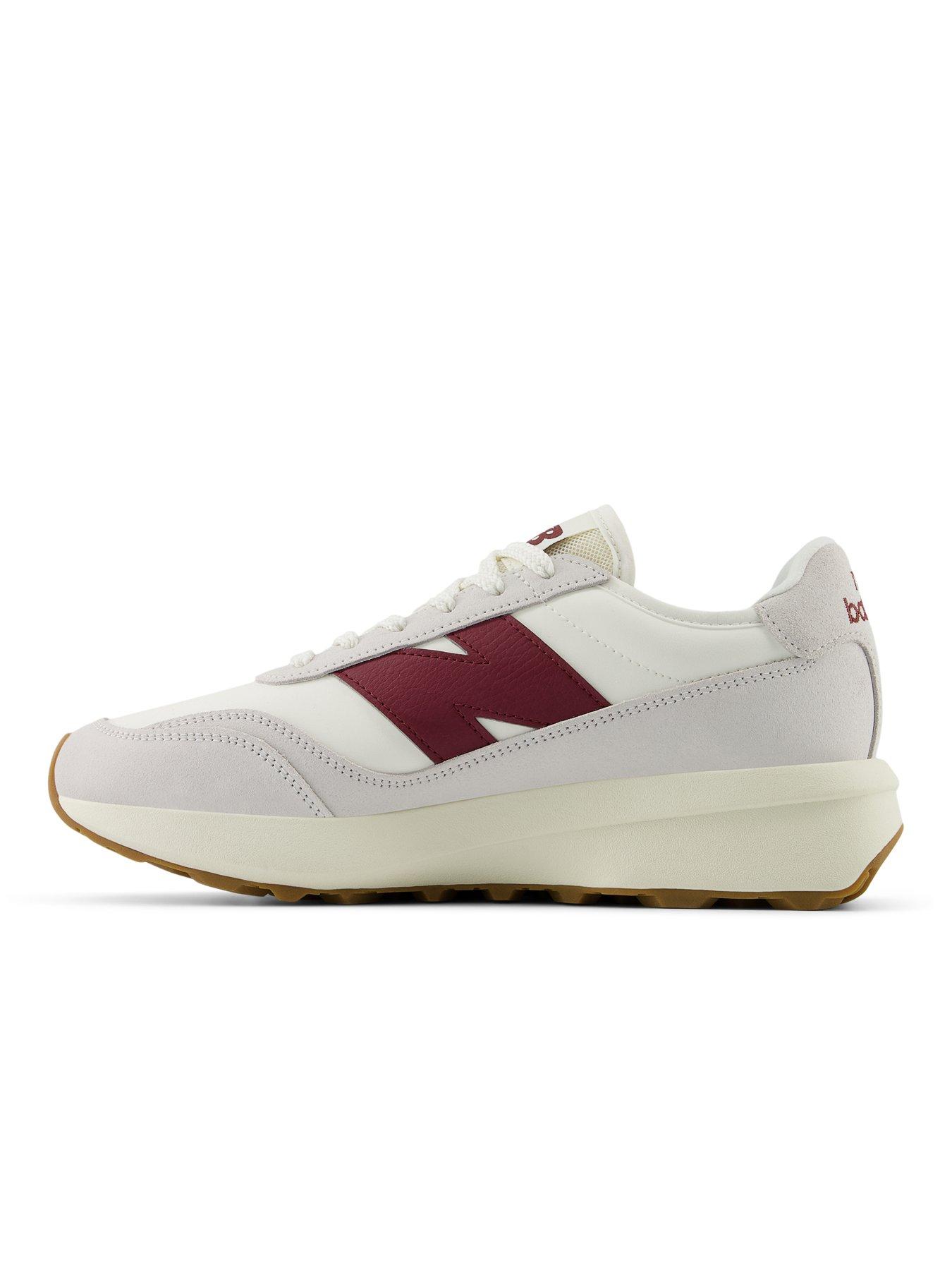 Image 6 of 6 of New Balance Unisex 370 Trainers - Burgundy