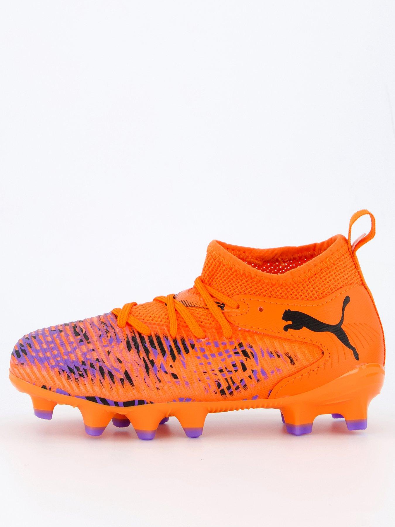undefined Junior Future 8 Match Creativity Firm Ground Football Boot - Orange