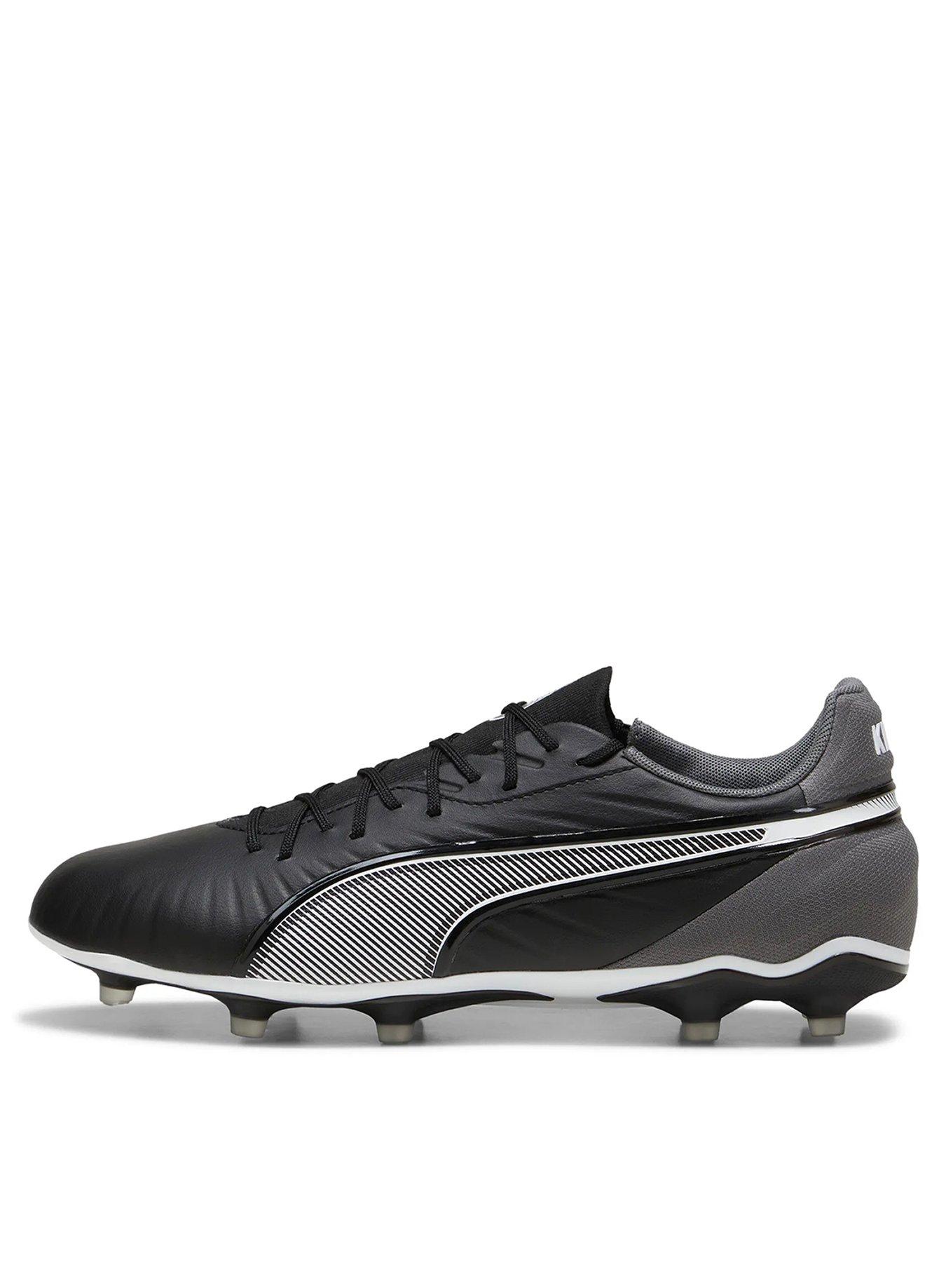 Puma Mens King Match Firm Ground Football Boots - Black
