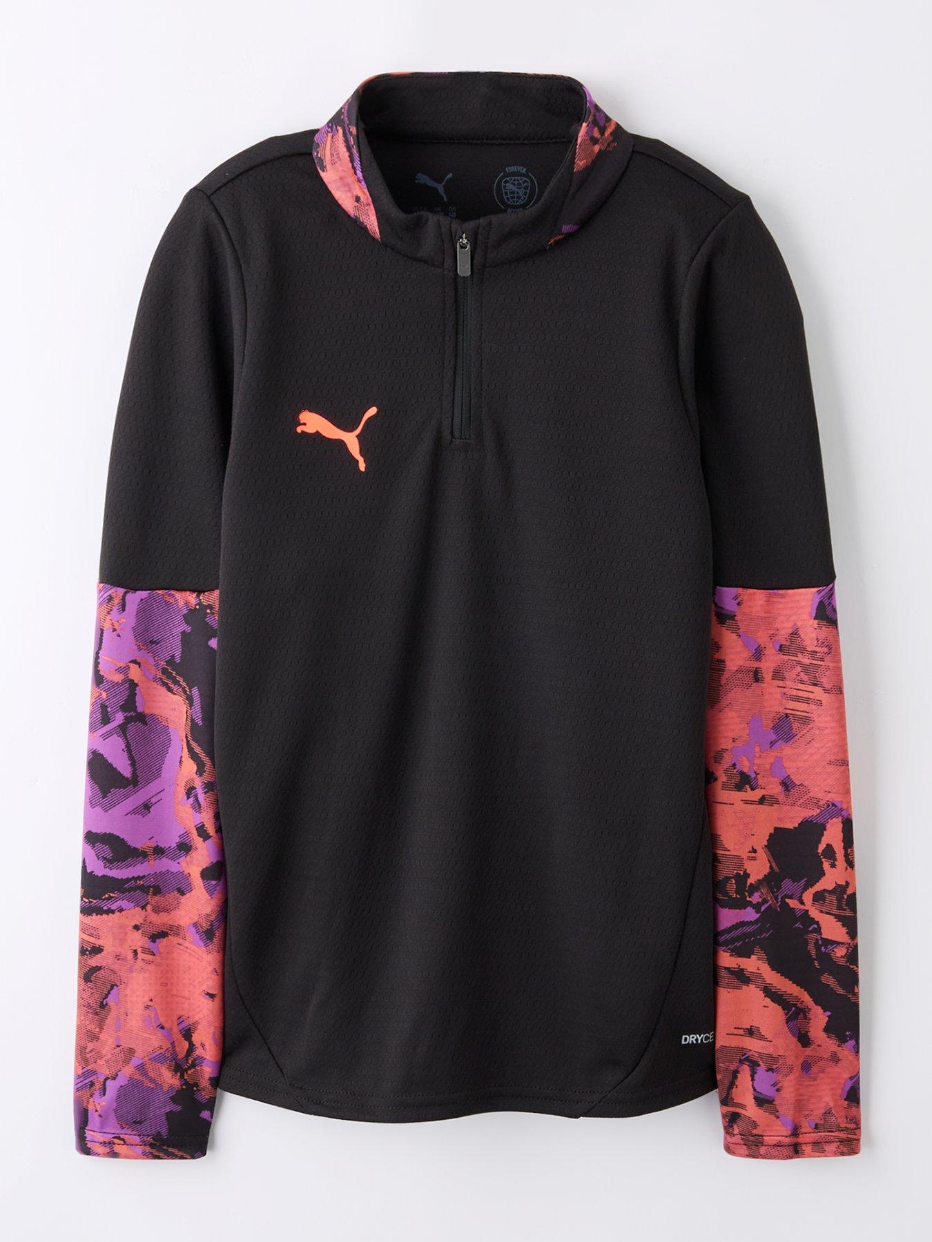 undefined Junior Individual Cup 1/4 Zip-Top - Black