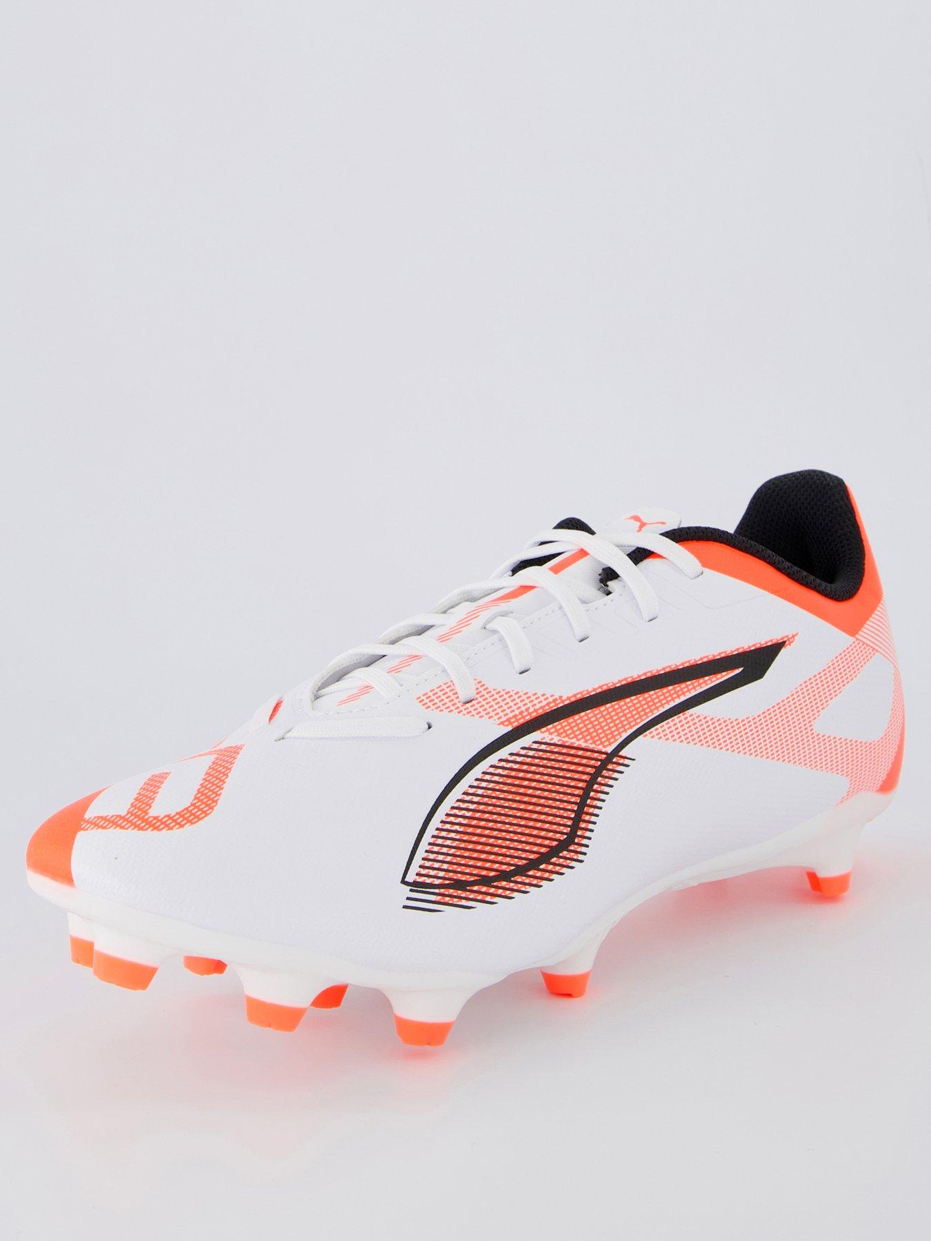 Image 2 of 6 of Puma Mens Ultra 5 Play Firm Ground Football Boots - White