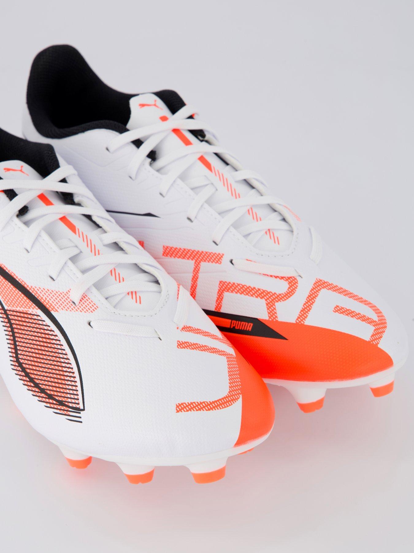 Image 5 of 6 of Puma Mens Ultra 5 Play Firm Ground Football Boots - White