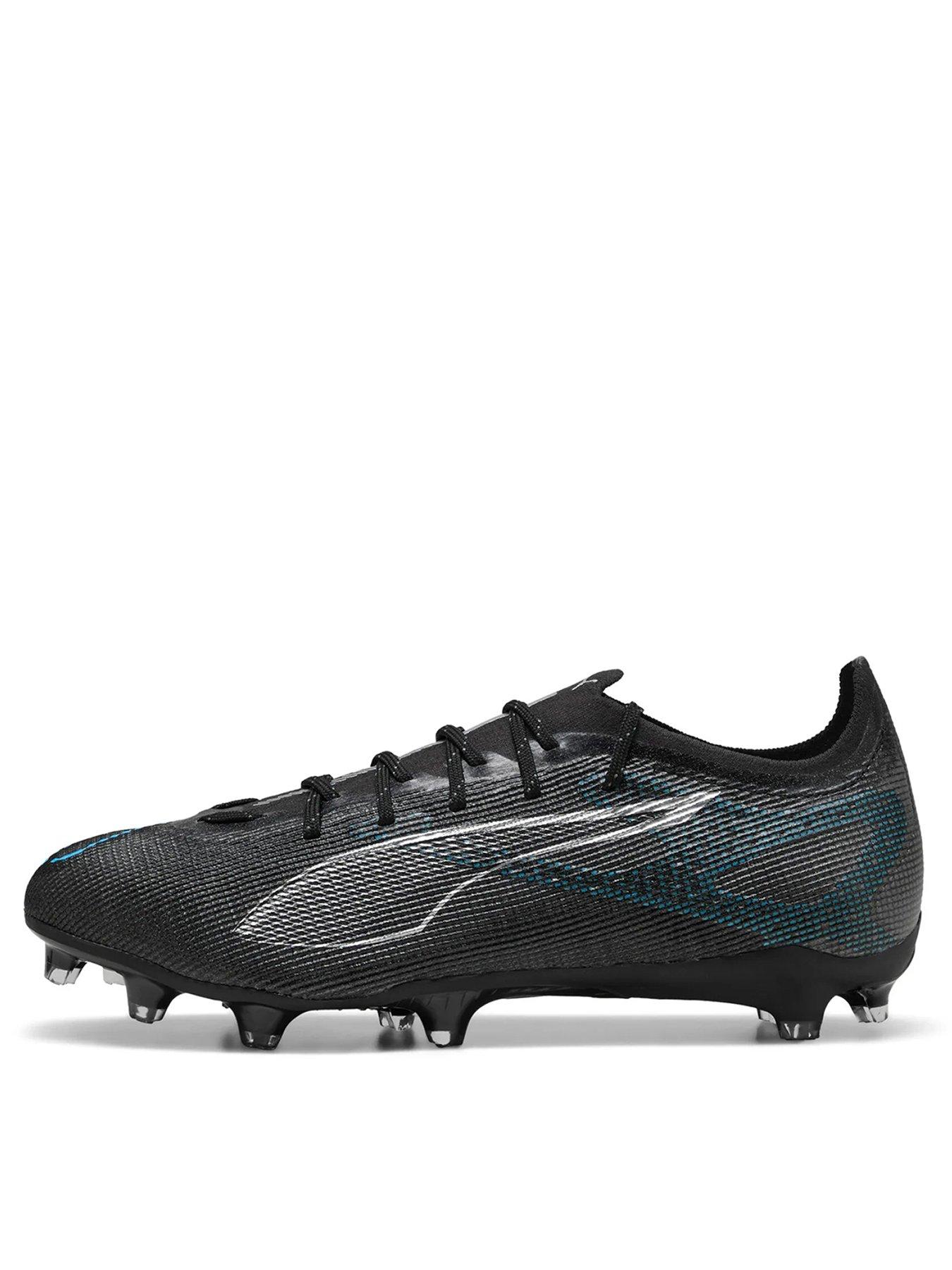 Puma Mens Ultra 5 Pro Firm Ground Football Boot- Black - Black