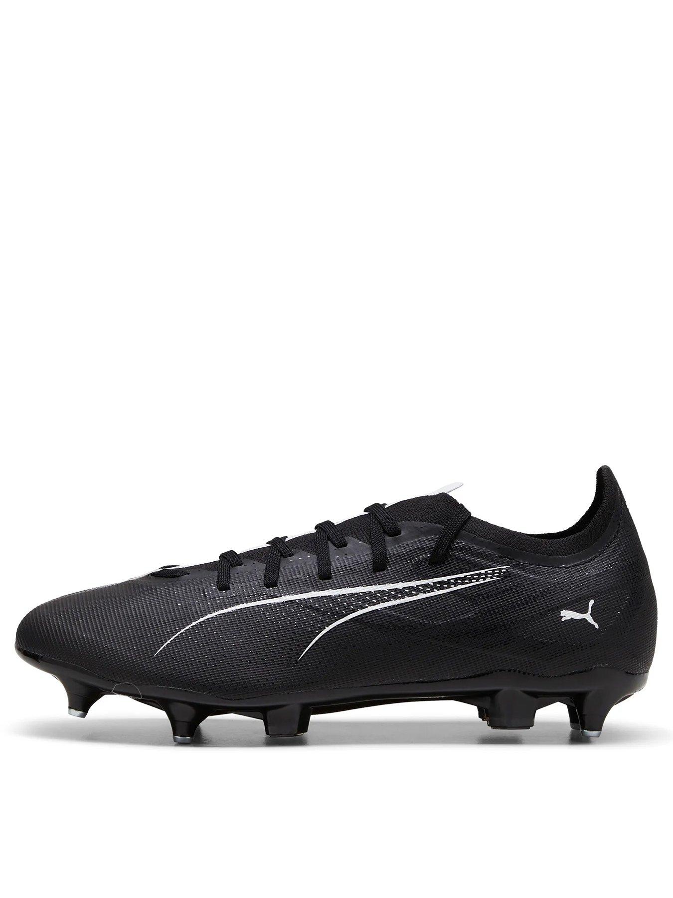 Puma Mens Ultra 5 Match Soft Ground Football Boots - Black