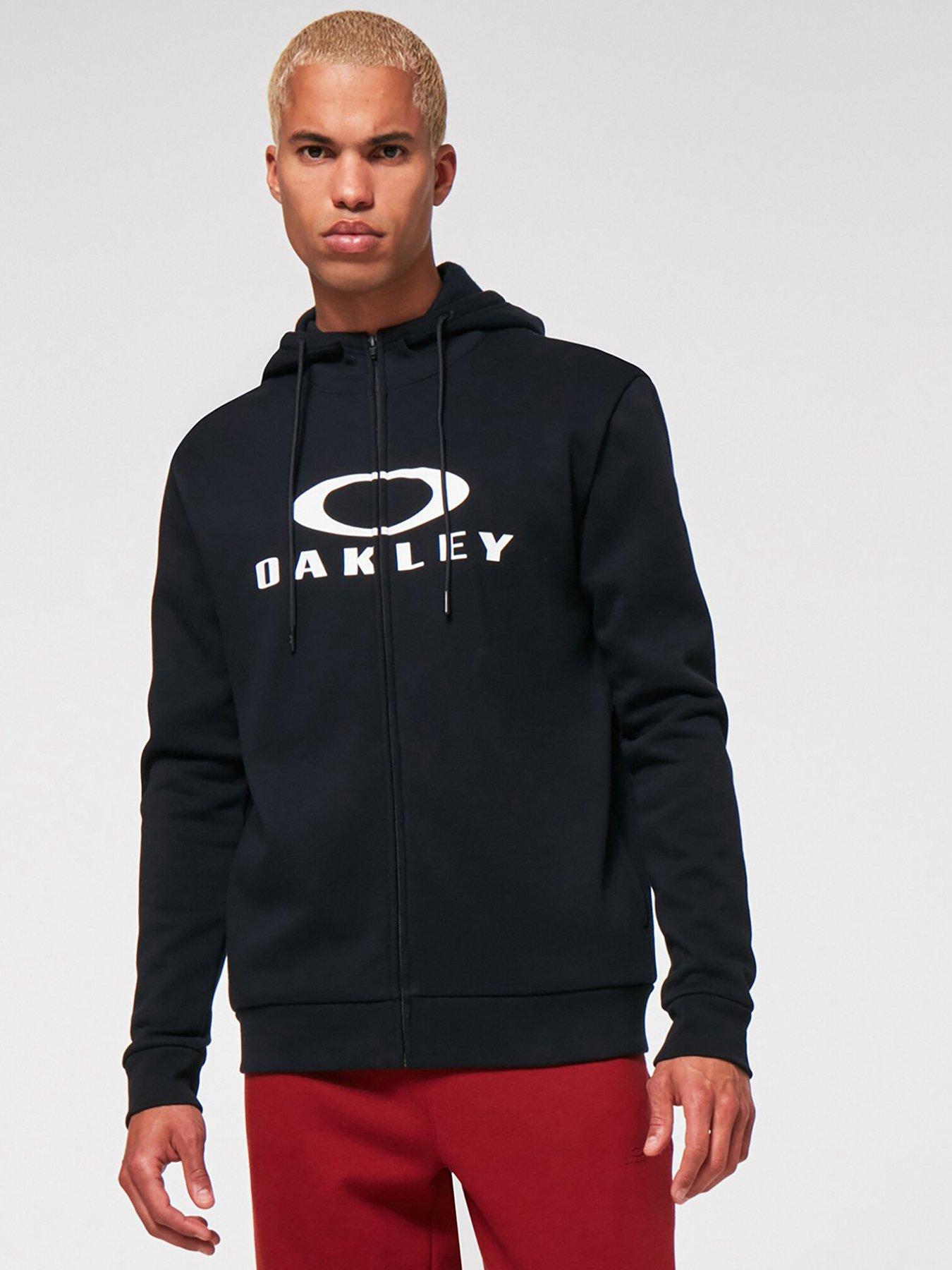 Image 1 of 6 of Oakley Mens Bark Fz Hoodie 20 - Black