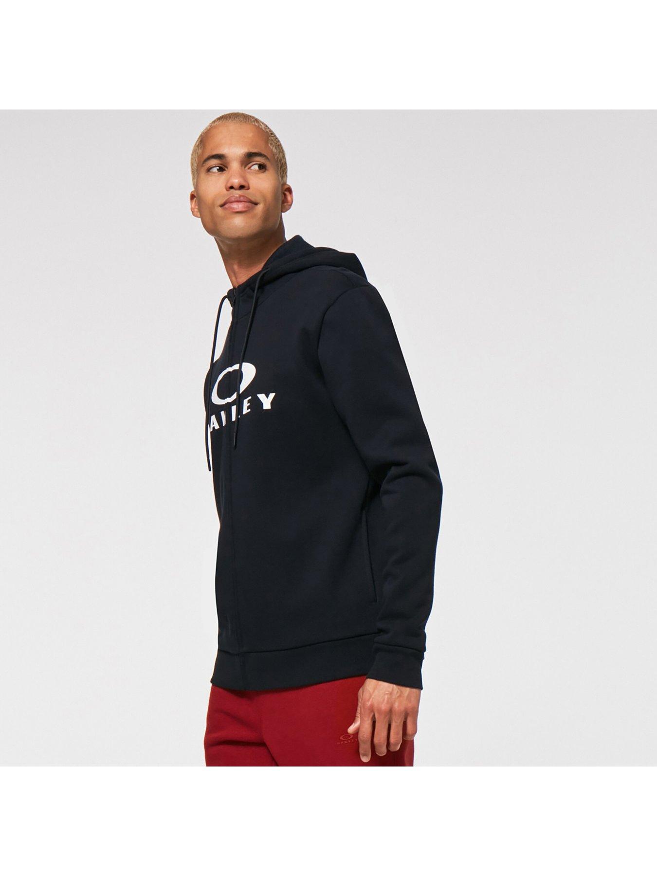 Image 6 of 6 of Oakley Mens Bark Fz Hoodie 20 - Black
