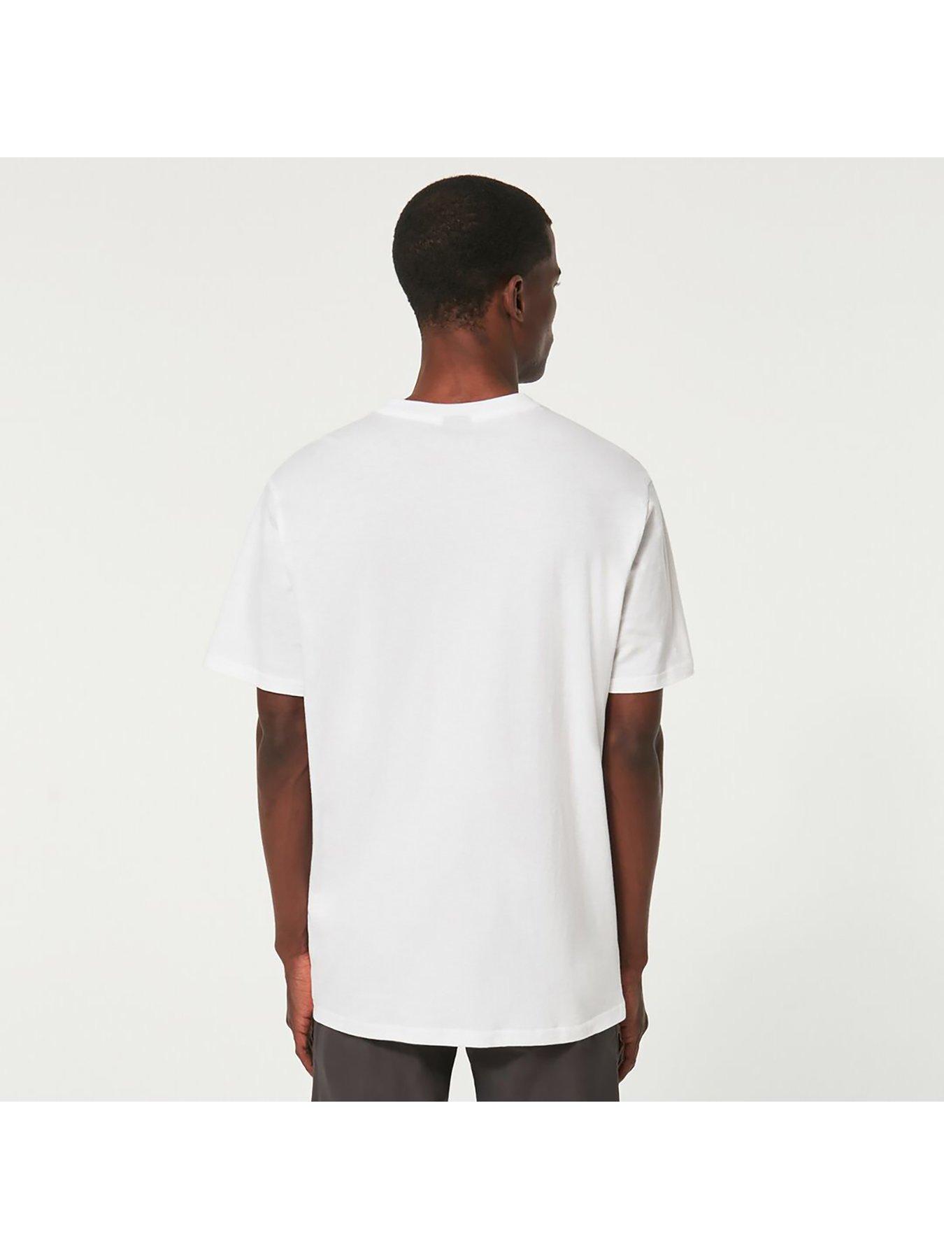 Image 2 of 6 of Oakley Mens O Bark 2.0 T Shirt - White