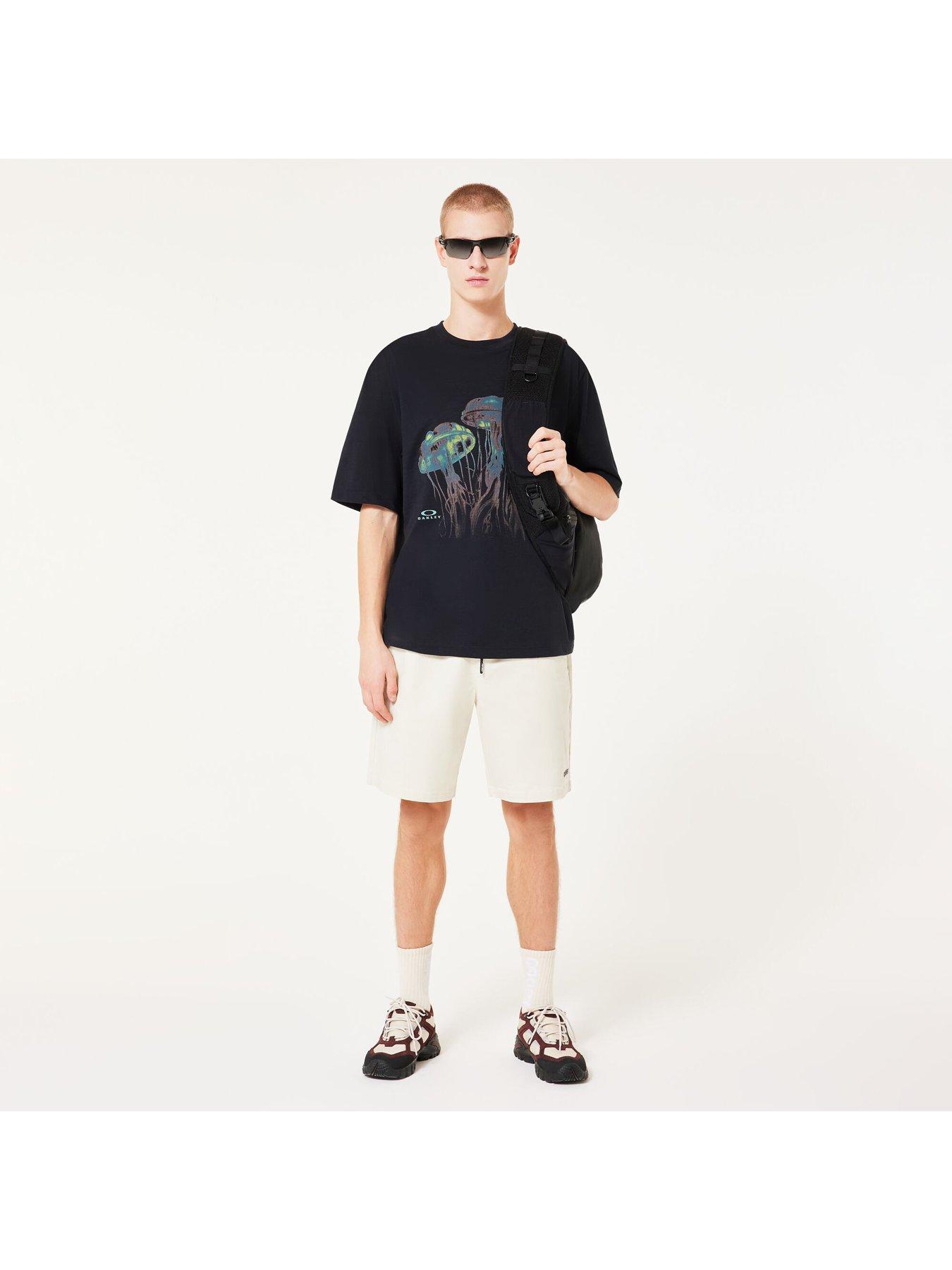 Image 3 of 6 of Oakley Mens Jellyfish T Shirt - Black