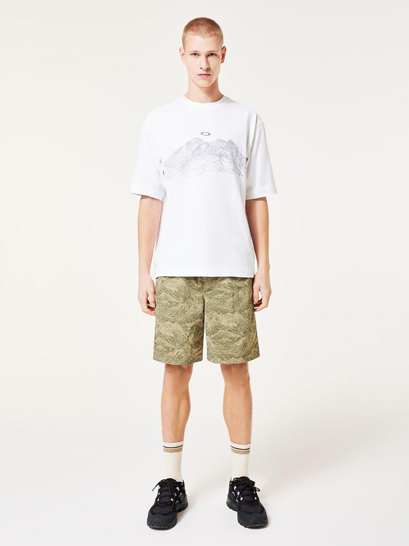 undefined Mens Wired Mtn Scape T Shirt - White