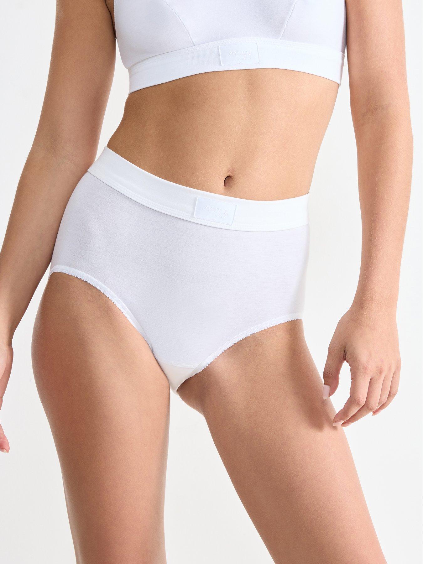 Image 1 of 4 of Triumph Sloggi 2 Pack Double Comfort Maxi Briefs