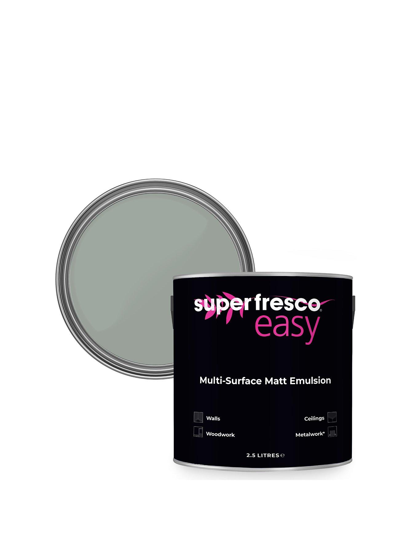 Product photograph of Superfresco Easy Paint Multi-surface Matt Emulsion 2 5l - Picnic In The Park from very.co.uk