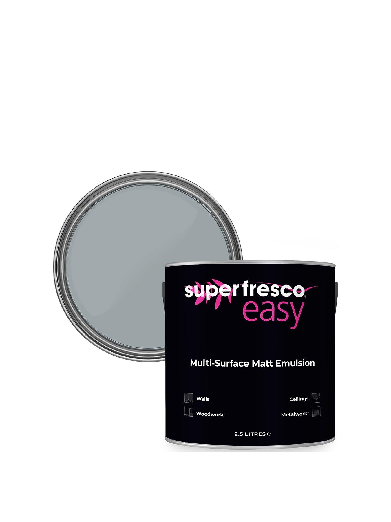 Product photograph of Superfresco Easy Paint Multi-surface Matt Emulsion 2 5l - Beach Please from very.co.uk