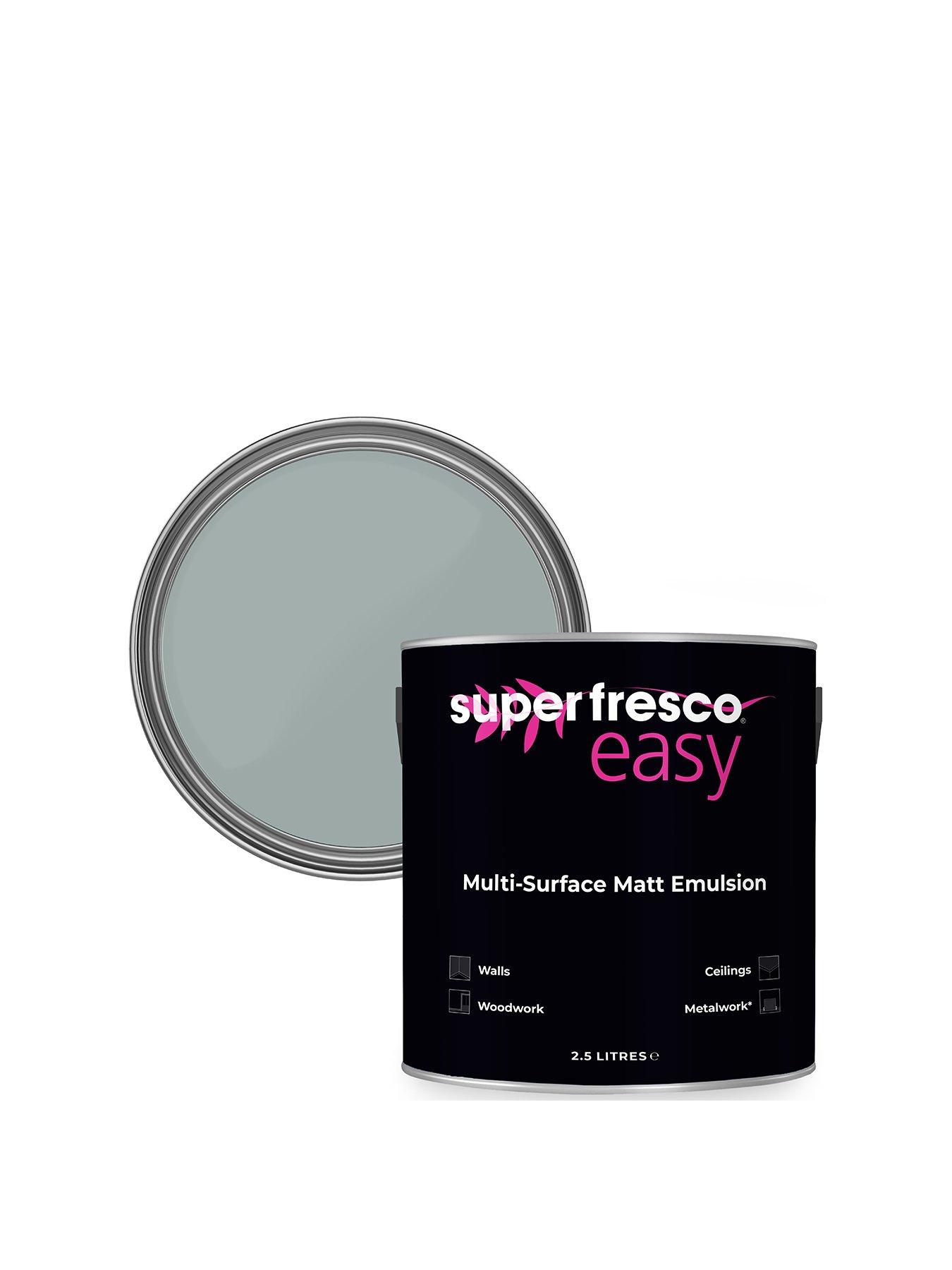 Product photograph of Superfresco Easy Paint Multi-surface Matt Emulsion 2 5l - Wish You Were Here from very.co.uk