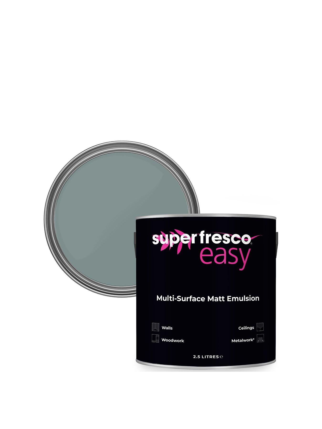 Product photograph of Superfresco Easy Paint Multi-surface Matt Emulsion 2 5l - Vacay Mode from very.co.uk