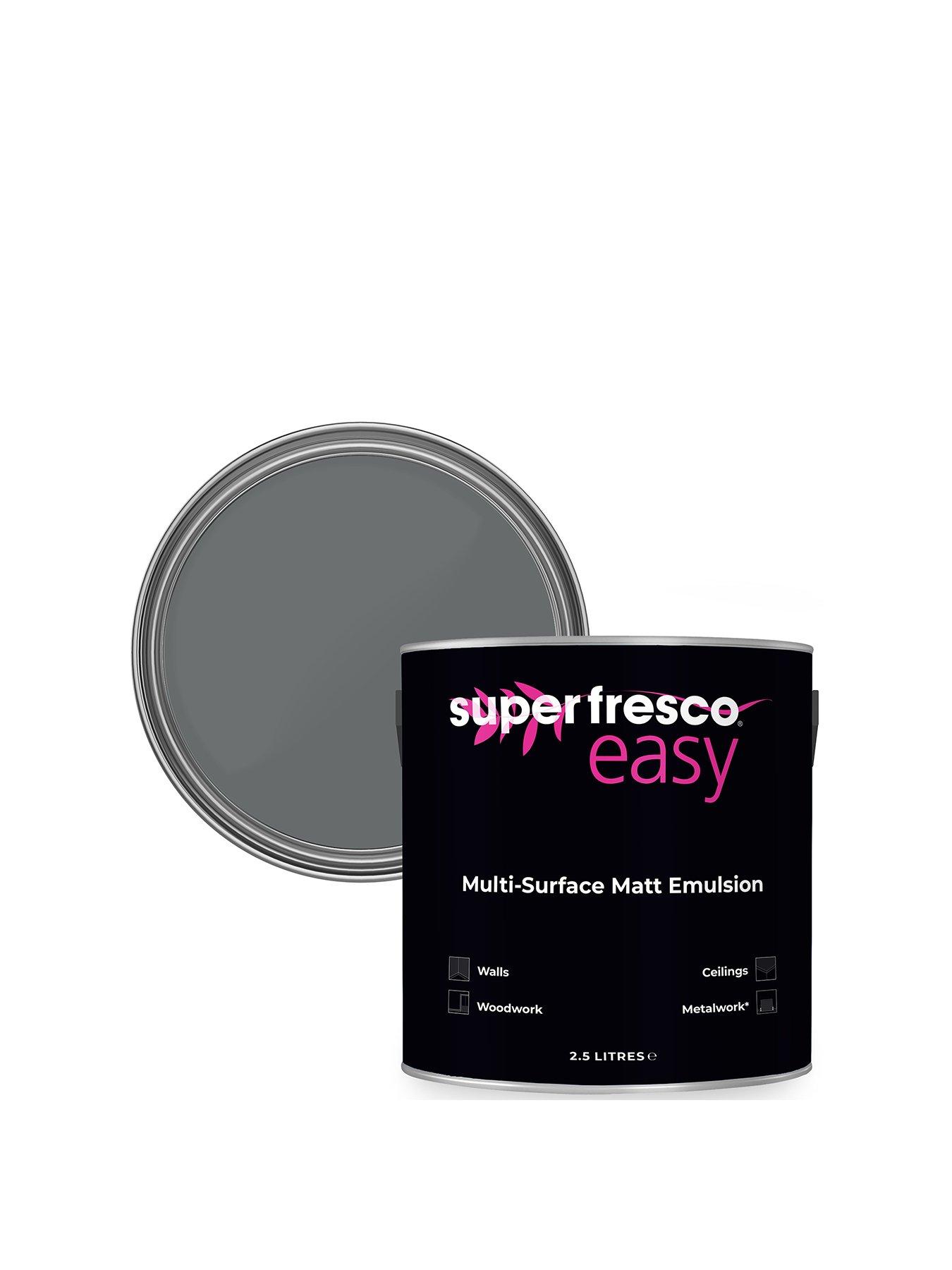 Product photograph of Superfresco Easy Paint Multi-surface Matt Emulsion 2 5l - Up To No Good from very.co.uk