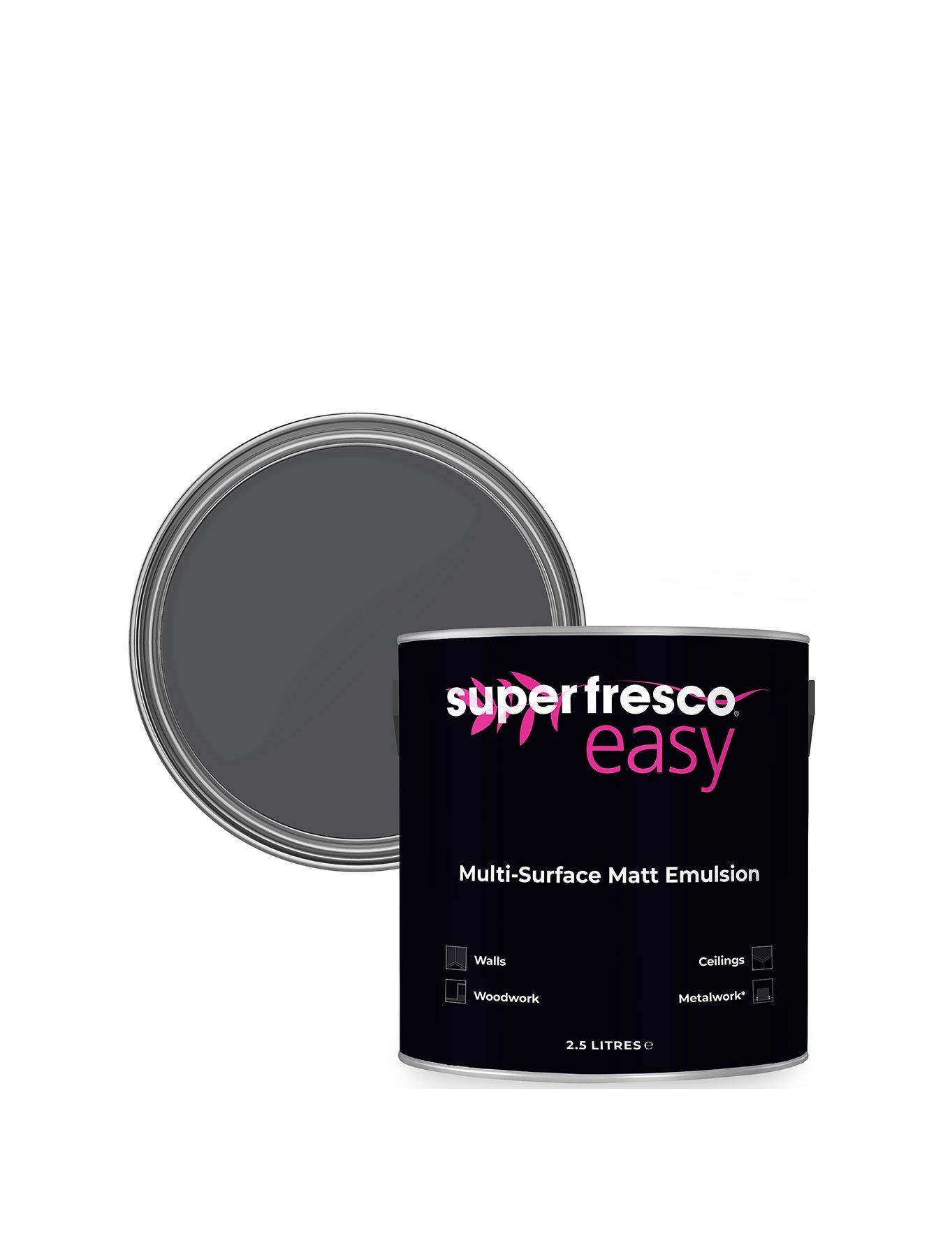 Image 1 of 3 of Superfresco Easy Paint Multi-Surface Matt Emulsion 2.5L - Moon &amp; Back