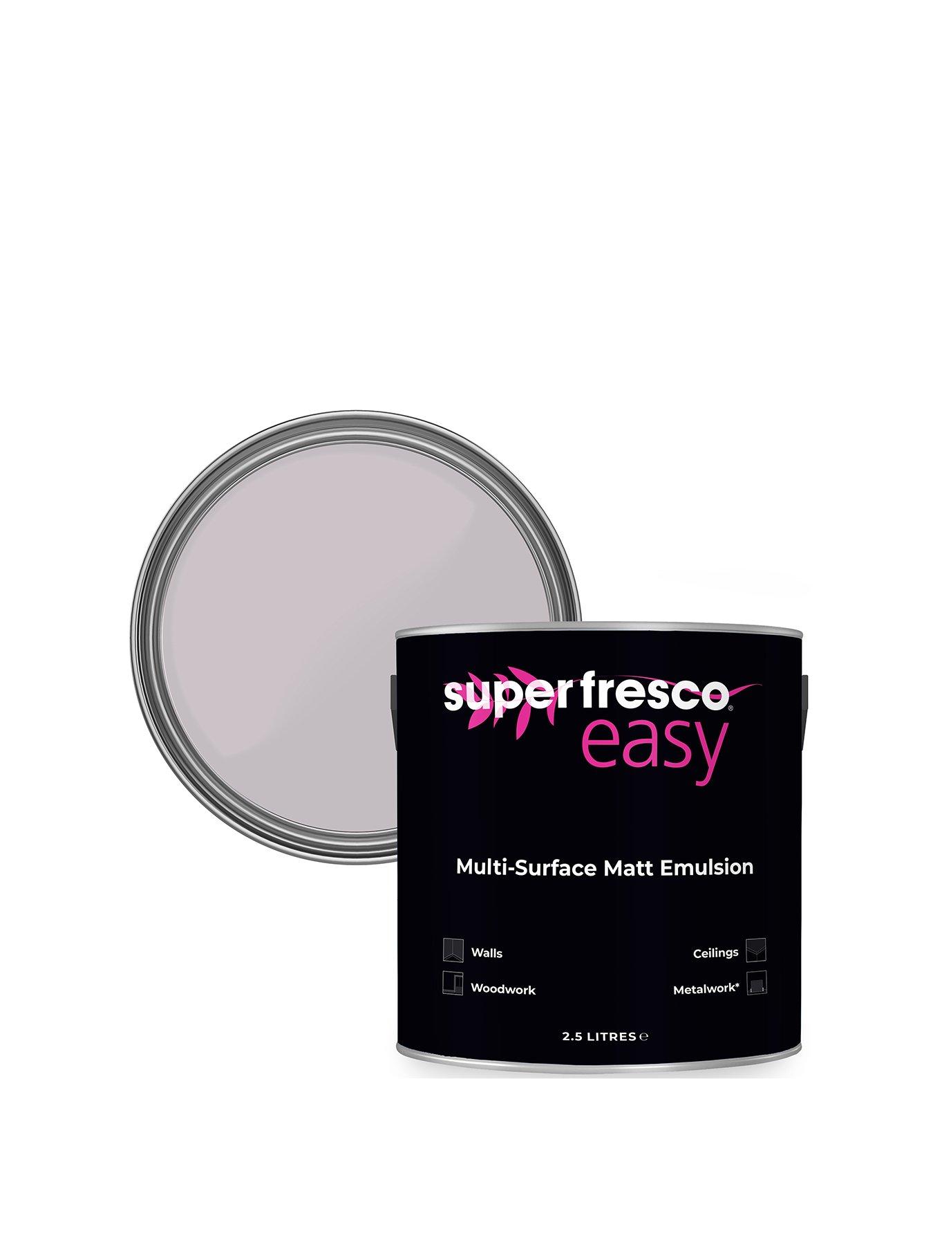 Product photograph of Superfresco Easy Paint Multi-surface Matt Emulsion 2 5l - Oh Darling from very.co.uk