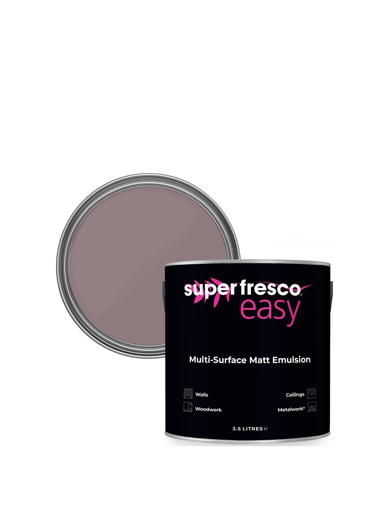 Product photograph of Superfresco Easy Paint Multi-surface Matt Emulsion 2 5l - Stay Classy from very.co.uk