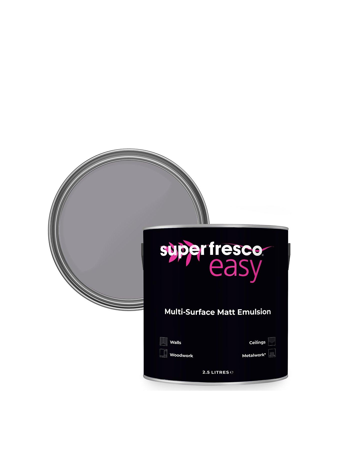 Product photograph of Superfresco Easy Paint Multi-surface Matt Emulsion 2 5l - Silk Scrunchie from very.co.uk