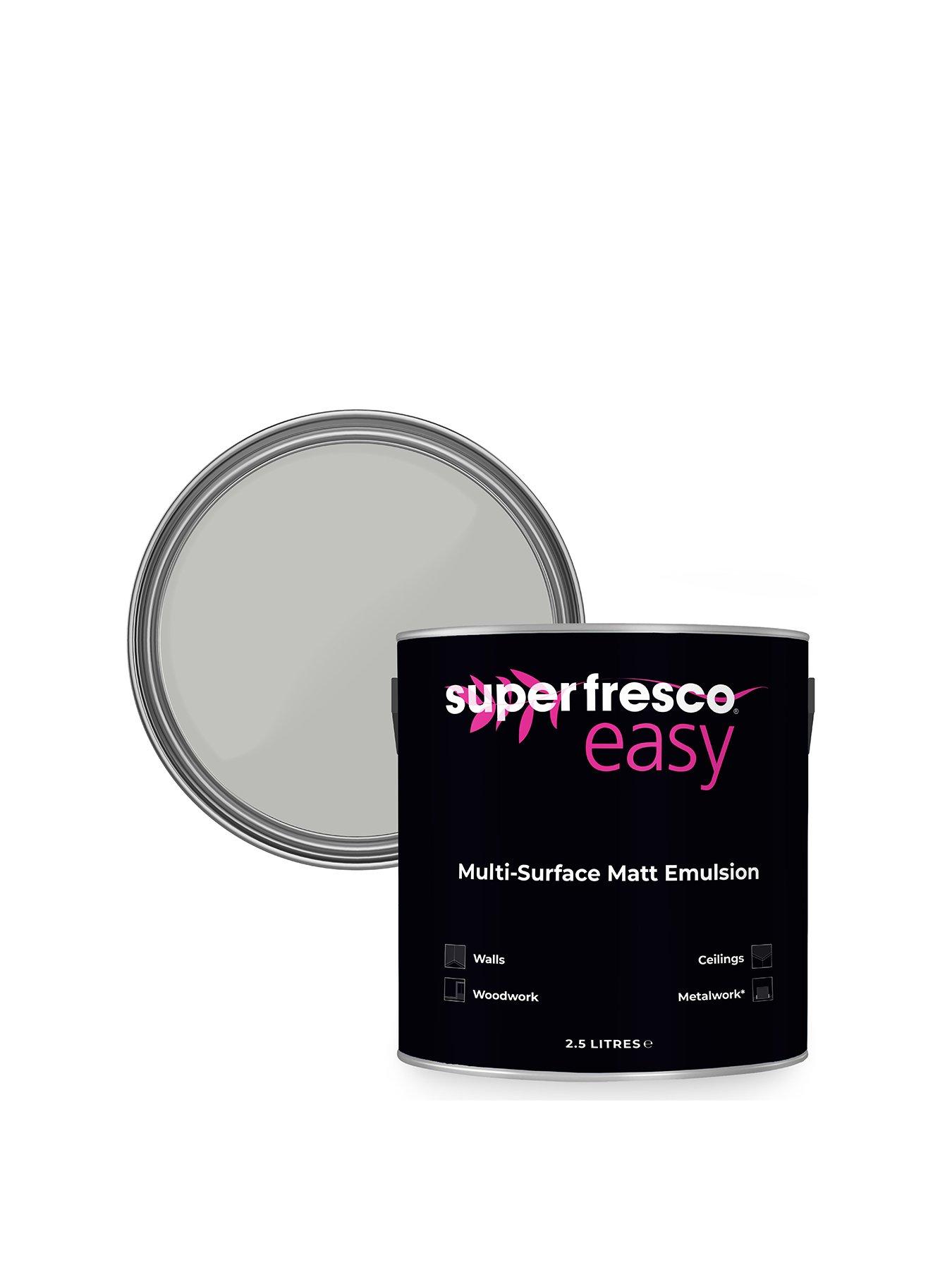 Product photograph of Superfresco Easy Paint Multi-surface Matt Emulsion 2 5l - Simple Things from very.co.uk