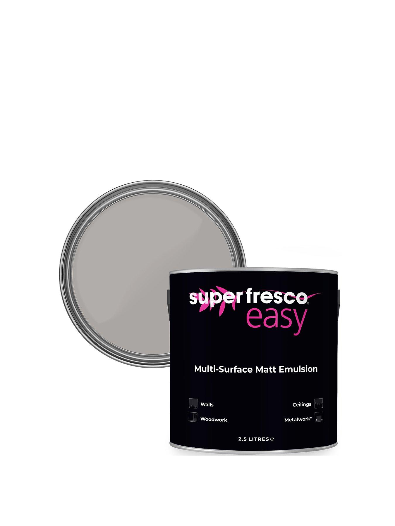 Product photograph of Superfresco Easy Paint Multi-surface Matt Emulsion 2 5l - Me Time from very.co.uk