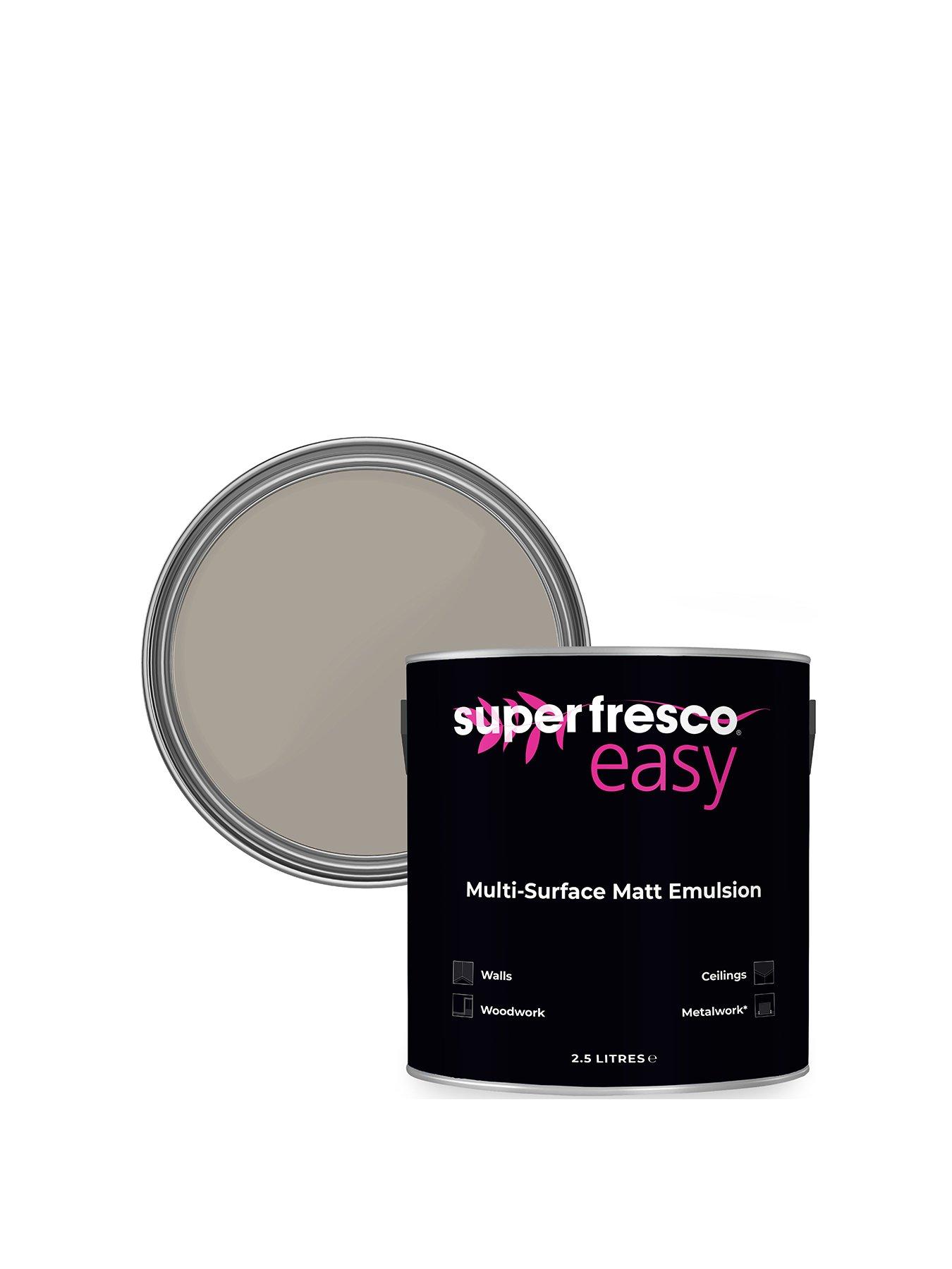 Product photograph of Superfresco Easy Paint Multi-surface Matt Emulsion 2 5l - Pyjama Day from very.co.uk