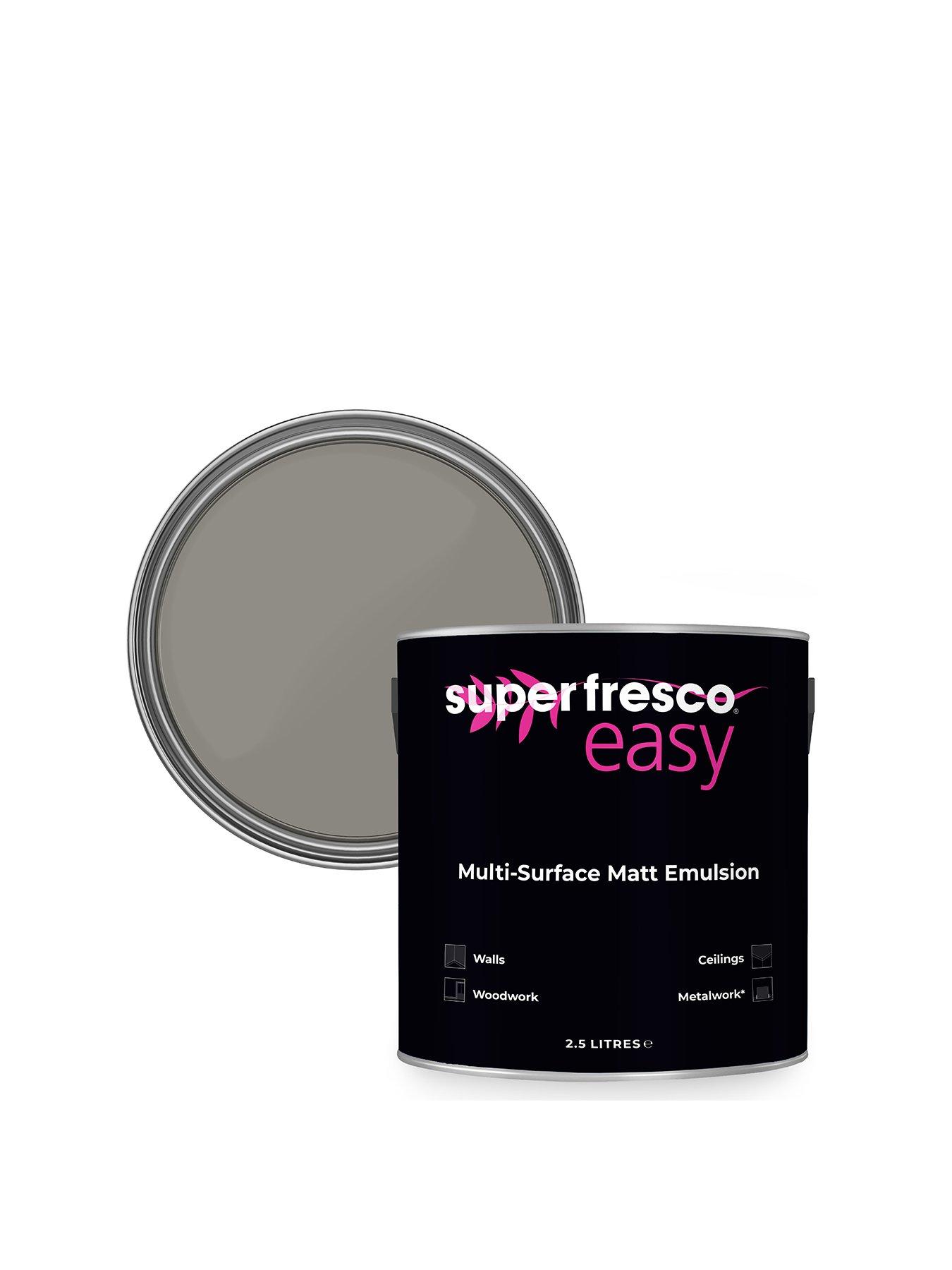 Product photograph of Superfresco Easy Paint Multi-surface Matt Emulsion 2 5l - Cosy Club from very.co.uk