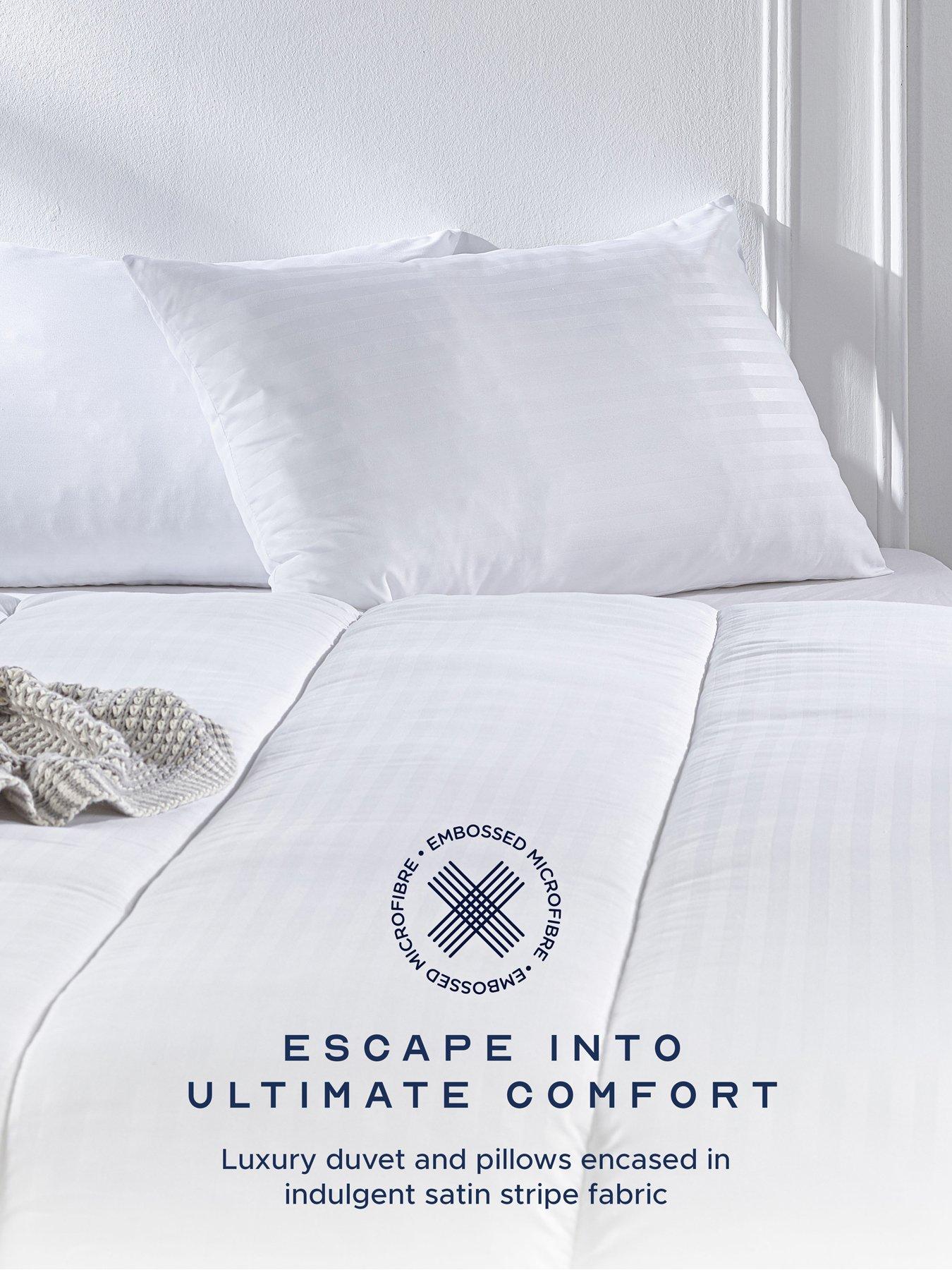 Image 3 of 6 of Snuggledown of Norway Hotel Luxuriously Soft Bundle- 10.5 Tog Super King Duvet + 2 Pillows