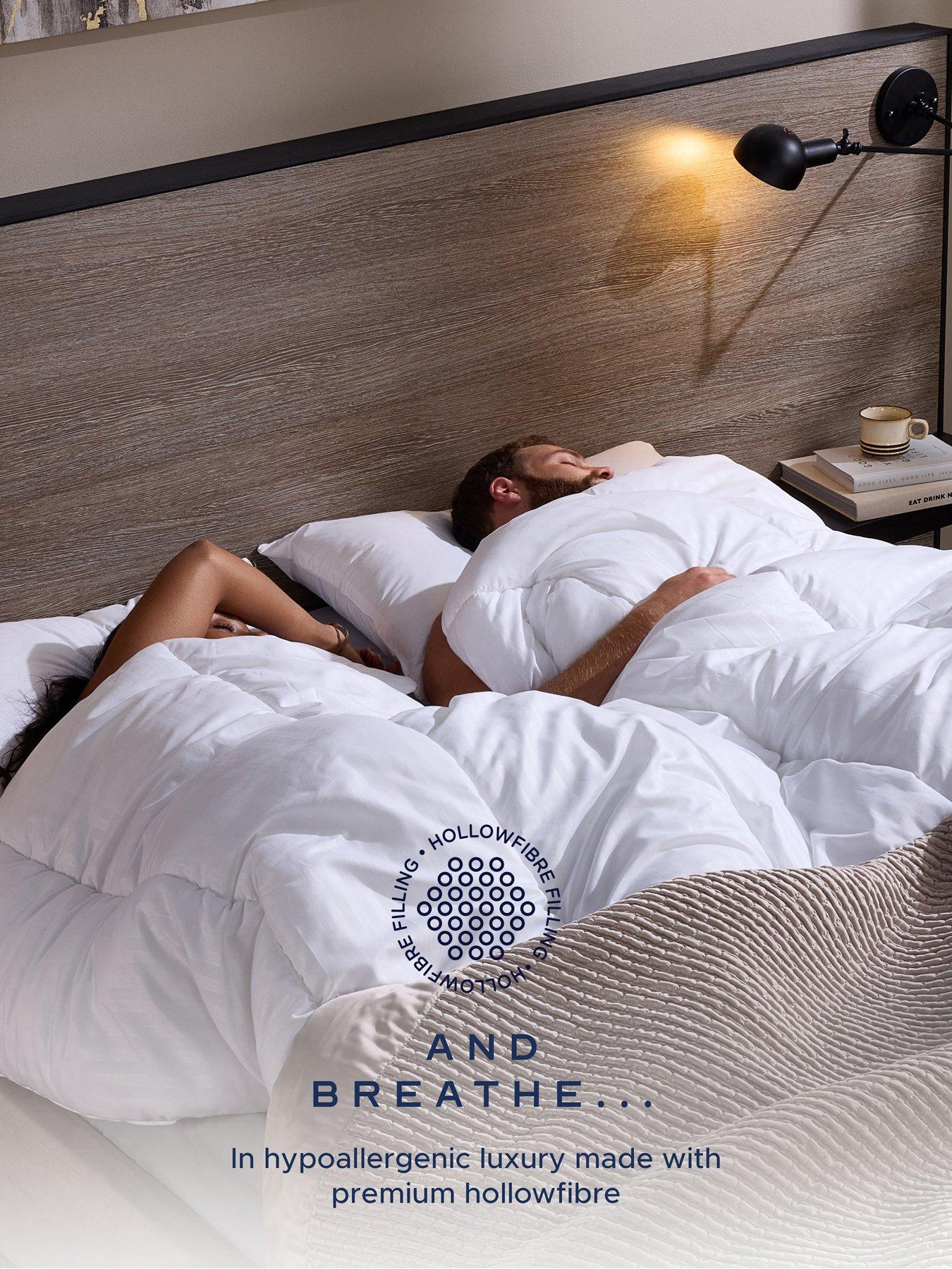 Image 4 of 6 of Snuggledown of Norway Hotel Luxuriously Soft Bundle- 10.5 Tog Super King Duvet + 2 Pillows