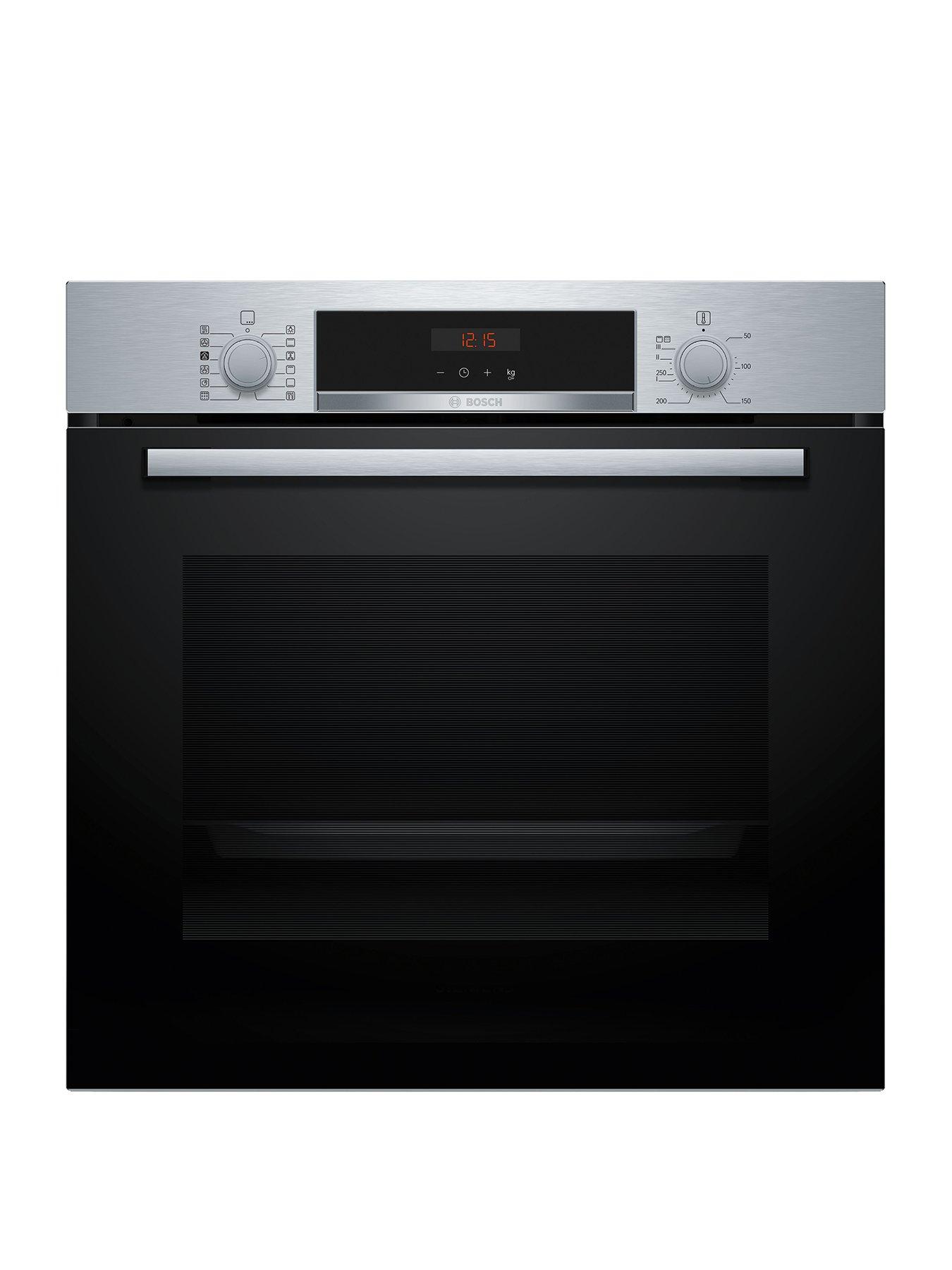 Bosch Series 4 HQA534BS3B Built-in Electric Single Oven with Hotair Steam - Stainless Steel