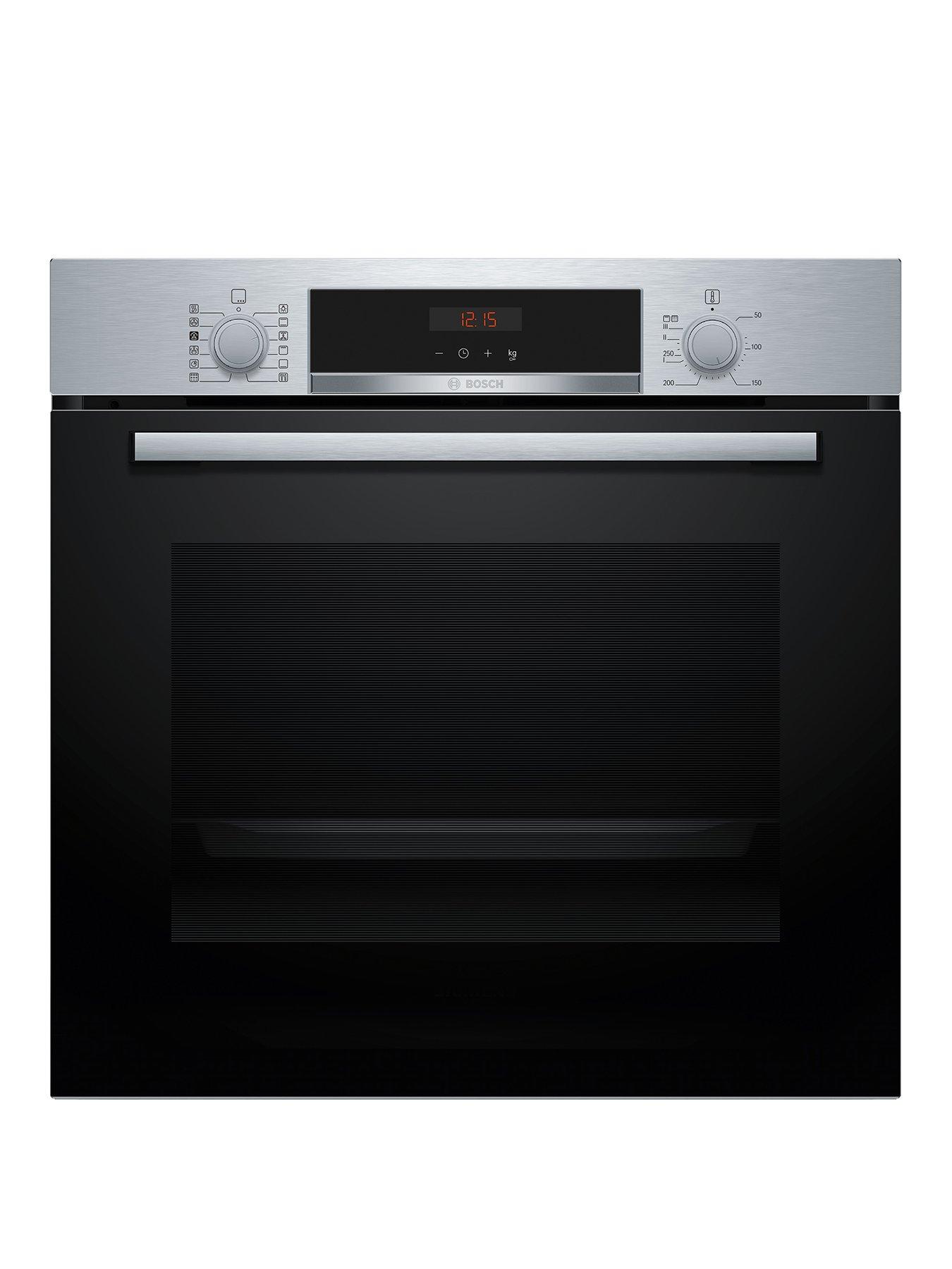 Image 1 of 7 of Bosch Series 4 HQA574BS3B Built-in Electric Single Oven with Pyrolytic Cleaning - Stainless Steel - A+ Rated
