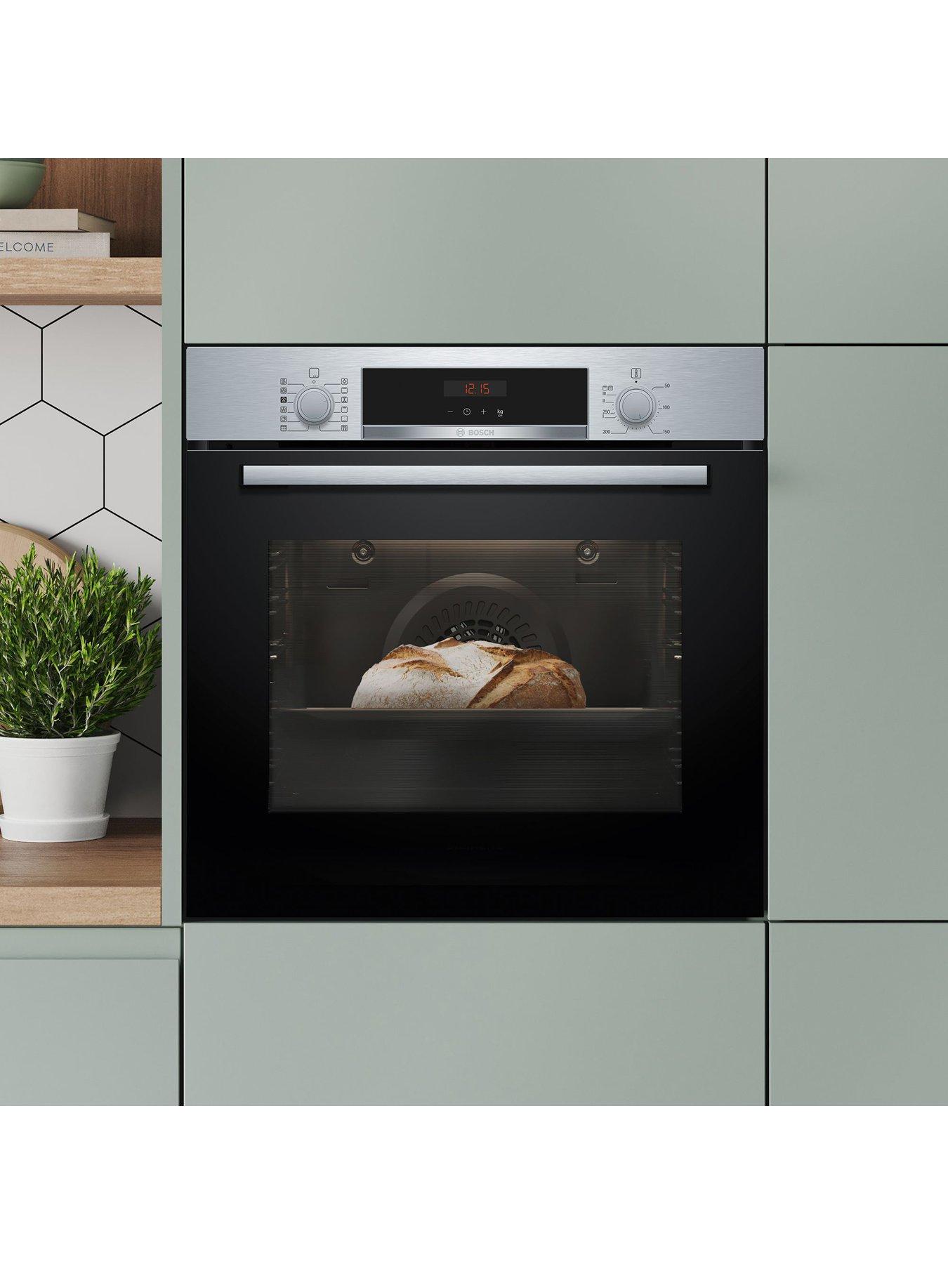 Image 3 of 7 of Bosch Series 4 HQA574BS3B Built-in Electric Single Oven with Pyrolytic Cleaning - Stainless Steel - A+ Rated