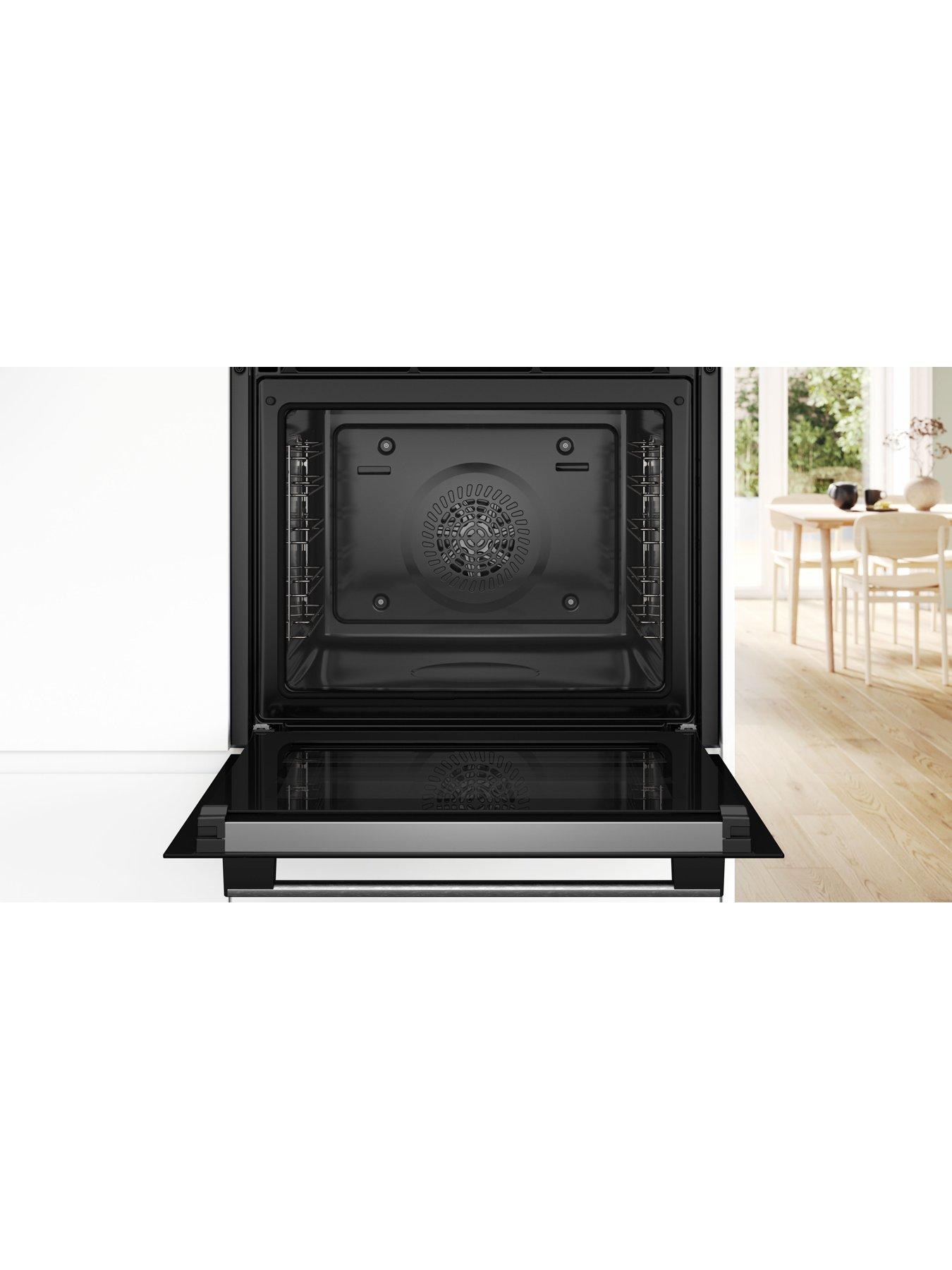 Image 4 of 7 of Bosch Series 4 HQA574BS3B Built-in Electric Single Oven with Pyrolytic Cleaning - Stainless Steel - A+ Rated