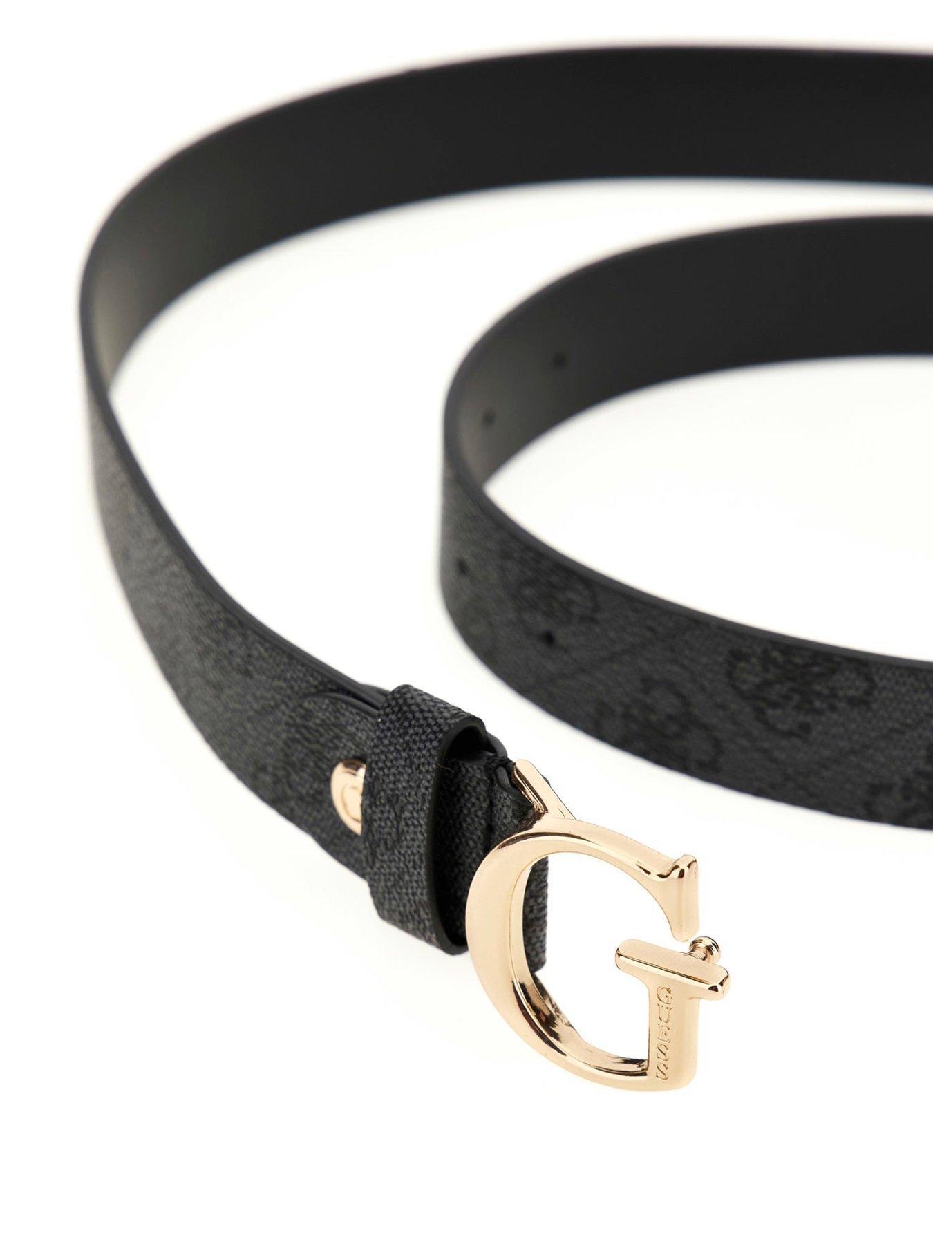 Image 2 of 4 of Guess Noelle Logo Adj Pant Belt