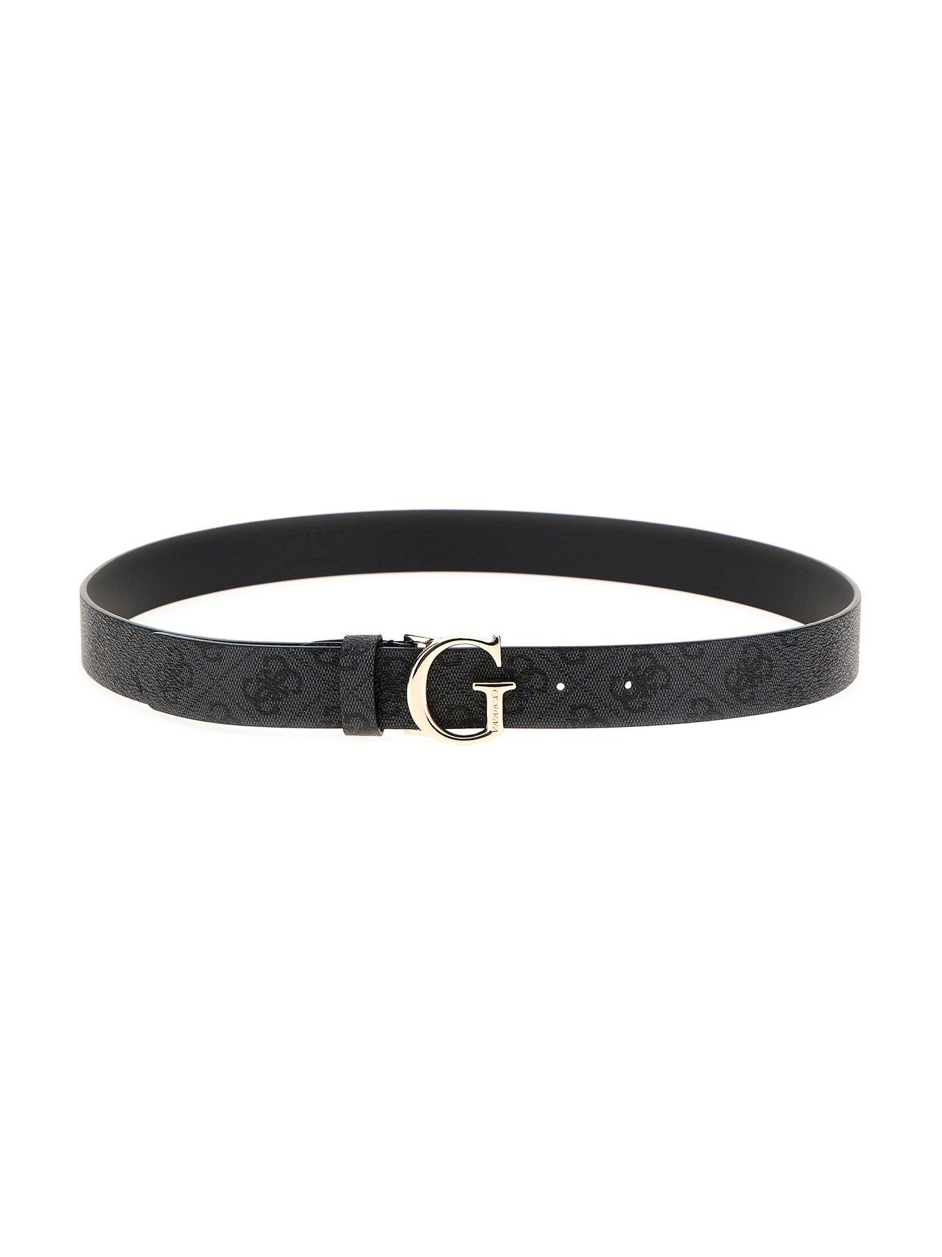 Image 4 of 4 of Guess Noelle Logo Adj Pant Belt