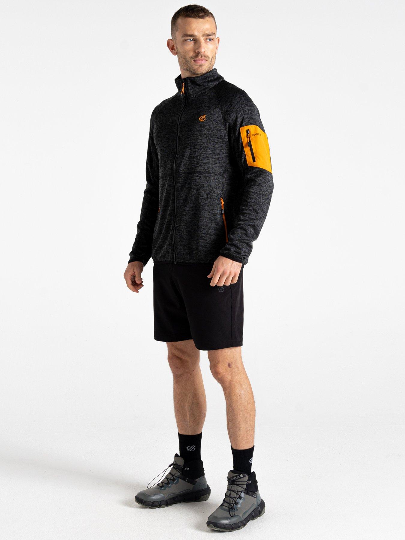Image 2 of 6 of Dare 2b Men's Torrek Full Zip Fleece - Black