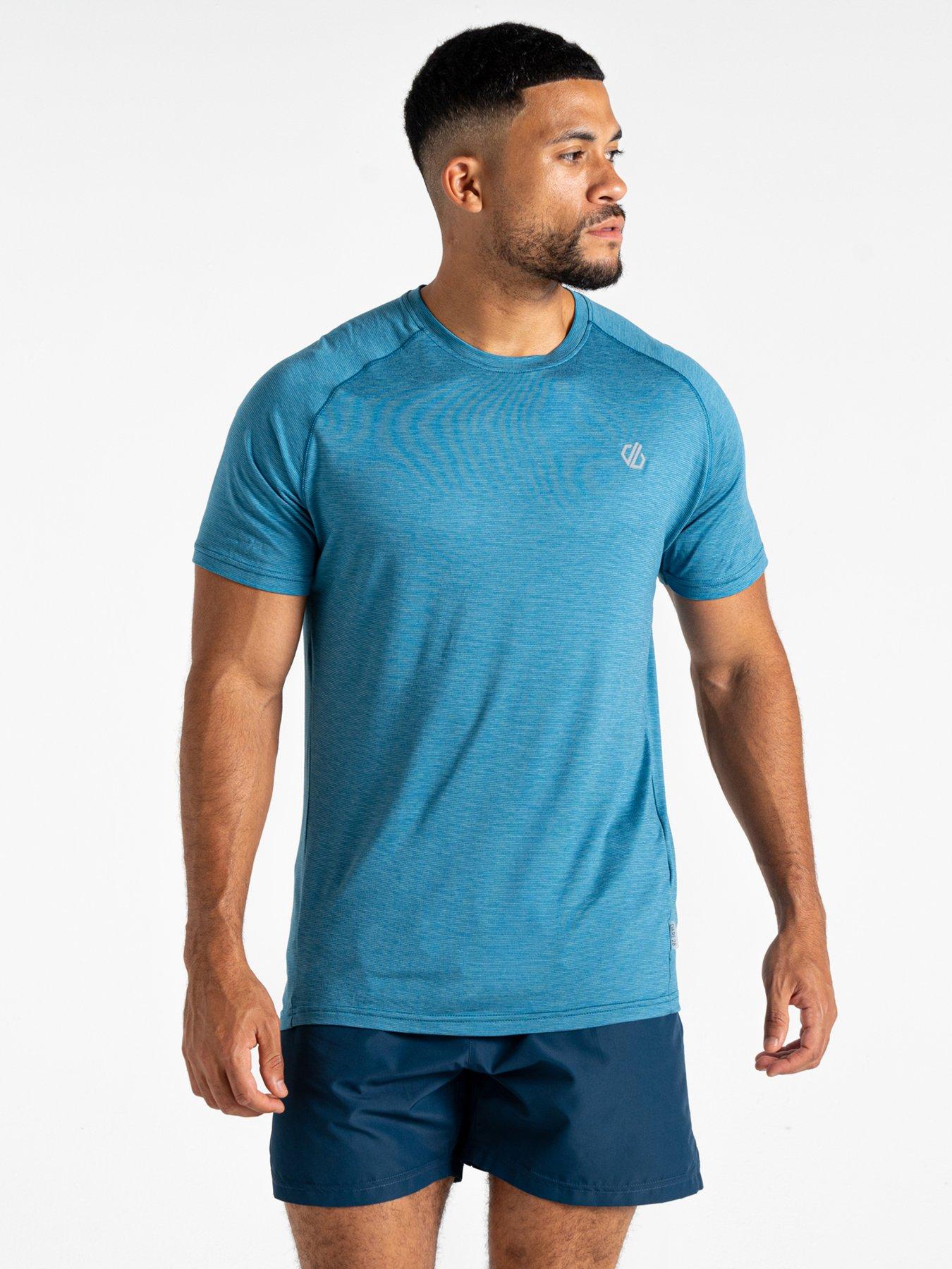 Dare 2b Mens Persist T Shirt- Blue, Blue, Size 2Xl, Men