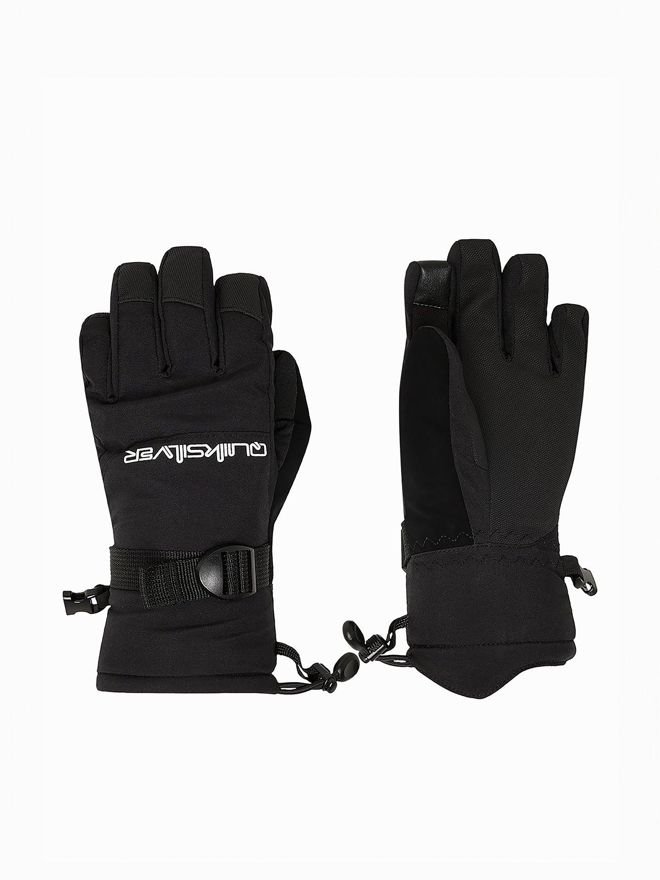 Quiksilver Kids Mission Ski Gloves - Black