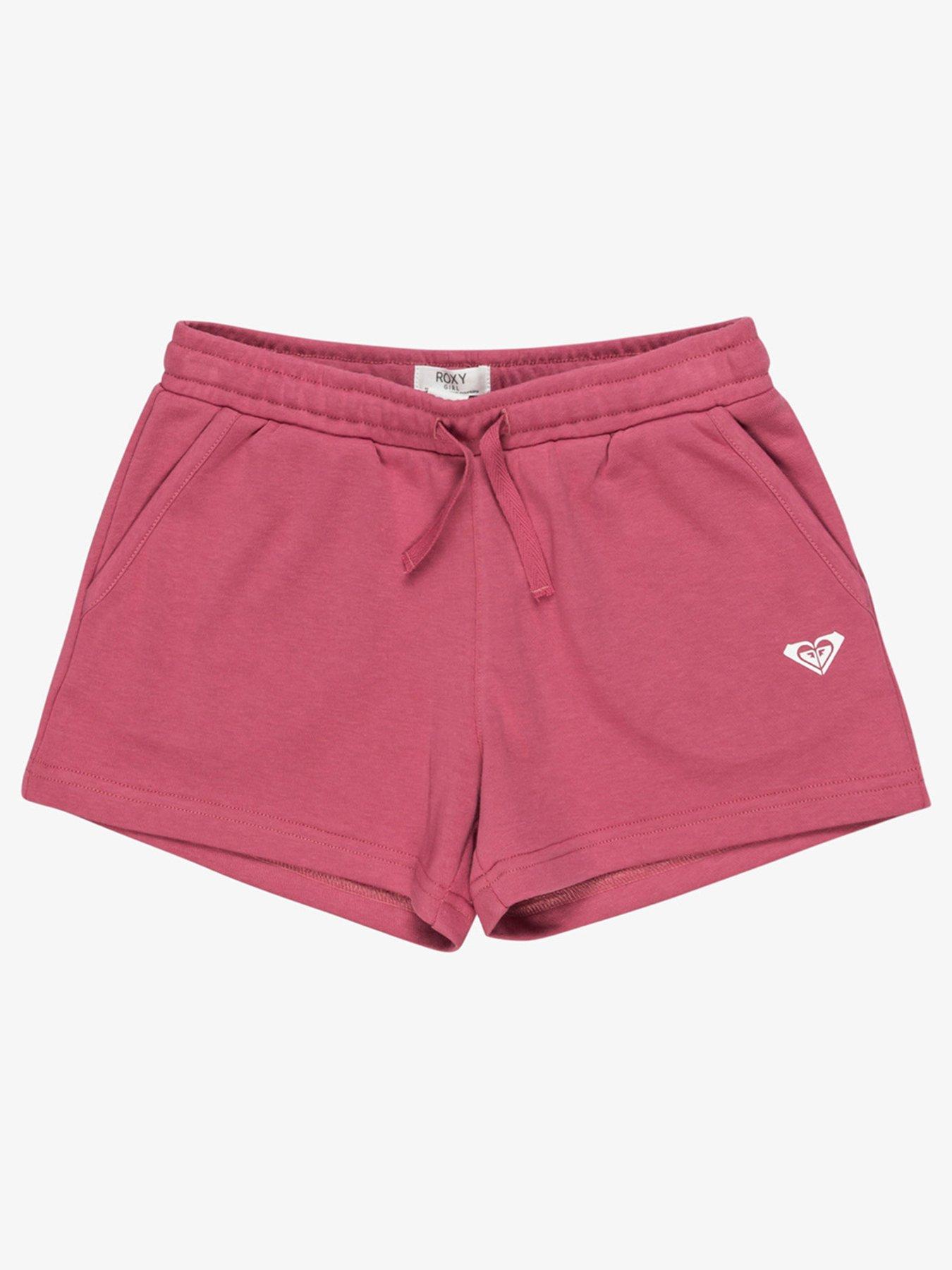 Roxy Girls Surf Feeling Terry Shorts - Pink
