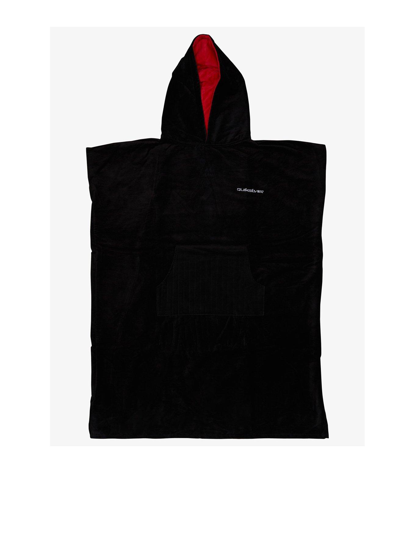 Quiksilver Mens Hoody Towel - Grey