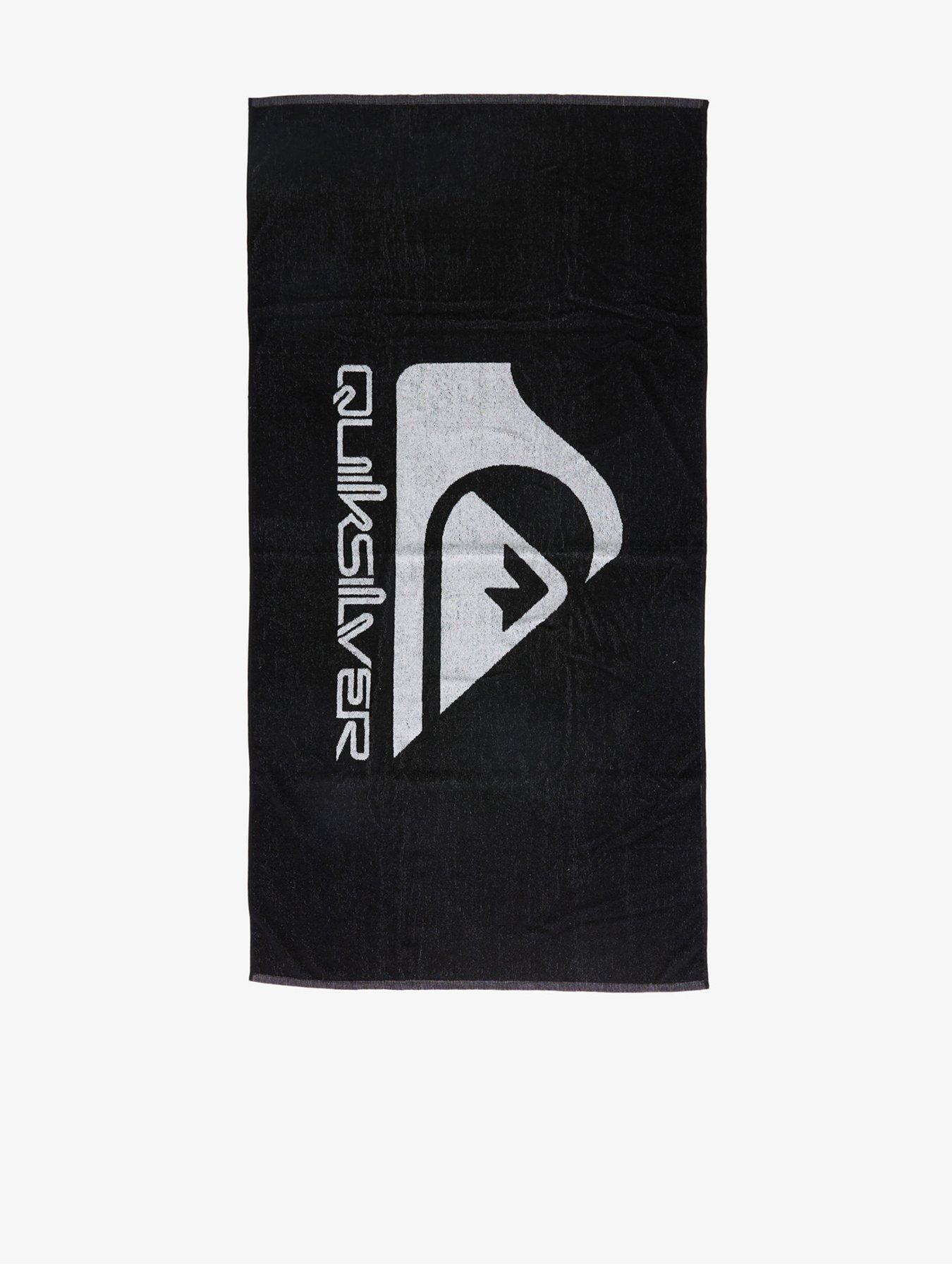 Quiksilver Mens Salty Trims Towel - Black