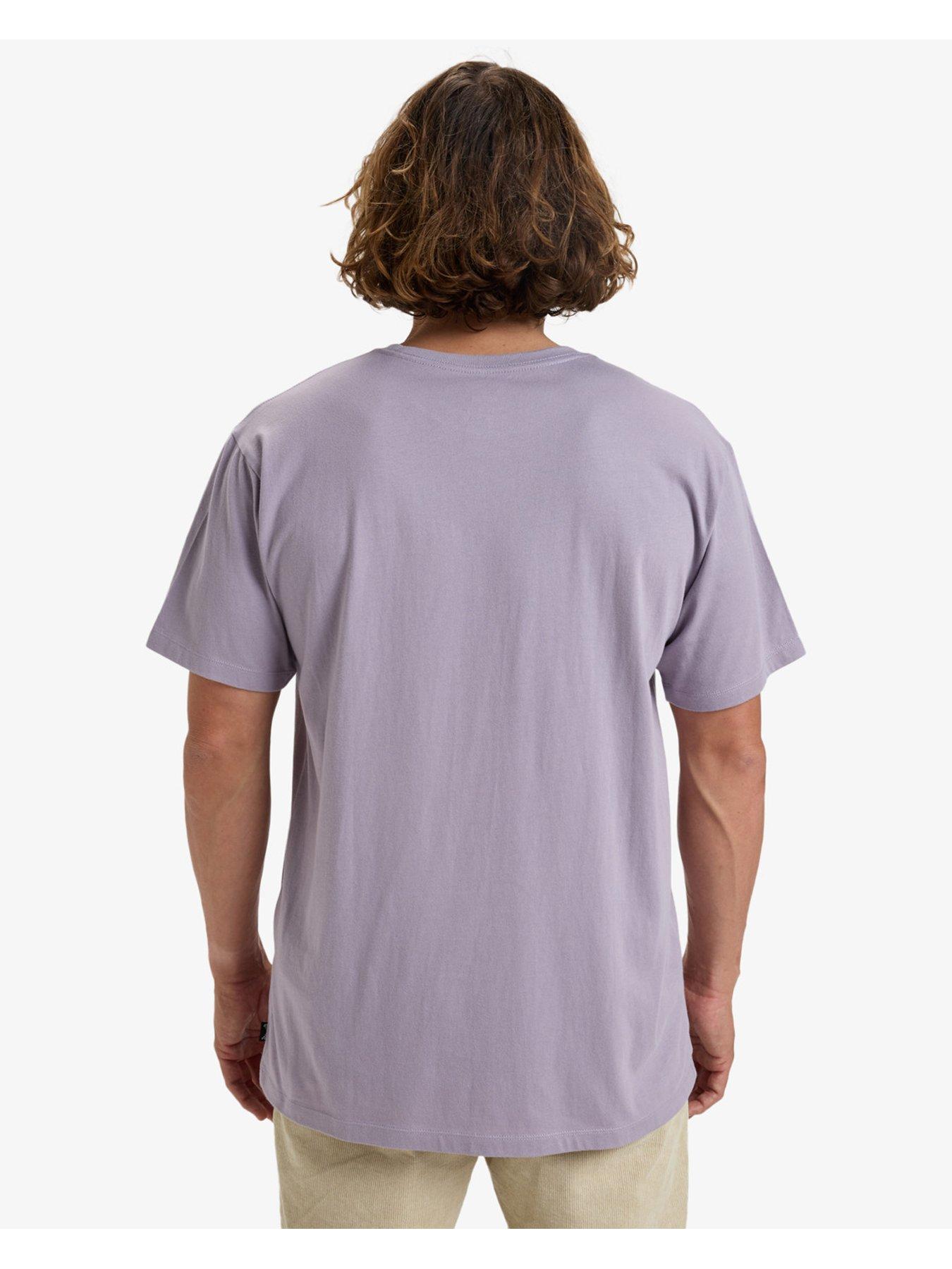 Image 2 of 6 of Billabong Mens Arch Crew Short Sleeve Tops - Grey