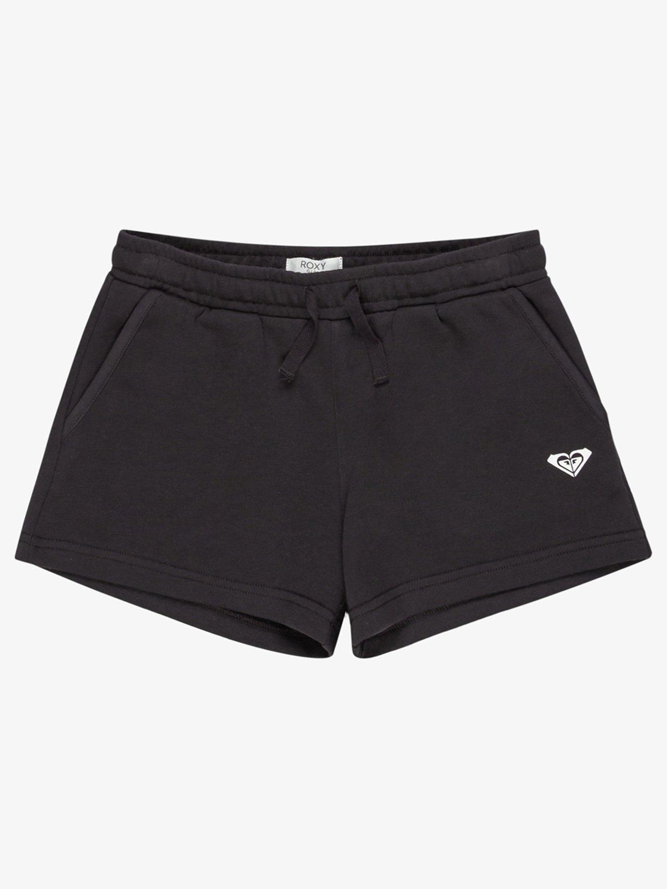 Roxy Girls Surf Feeling Terry Shorts - Black