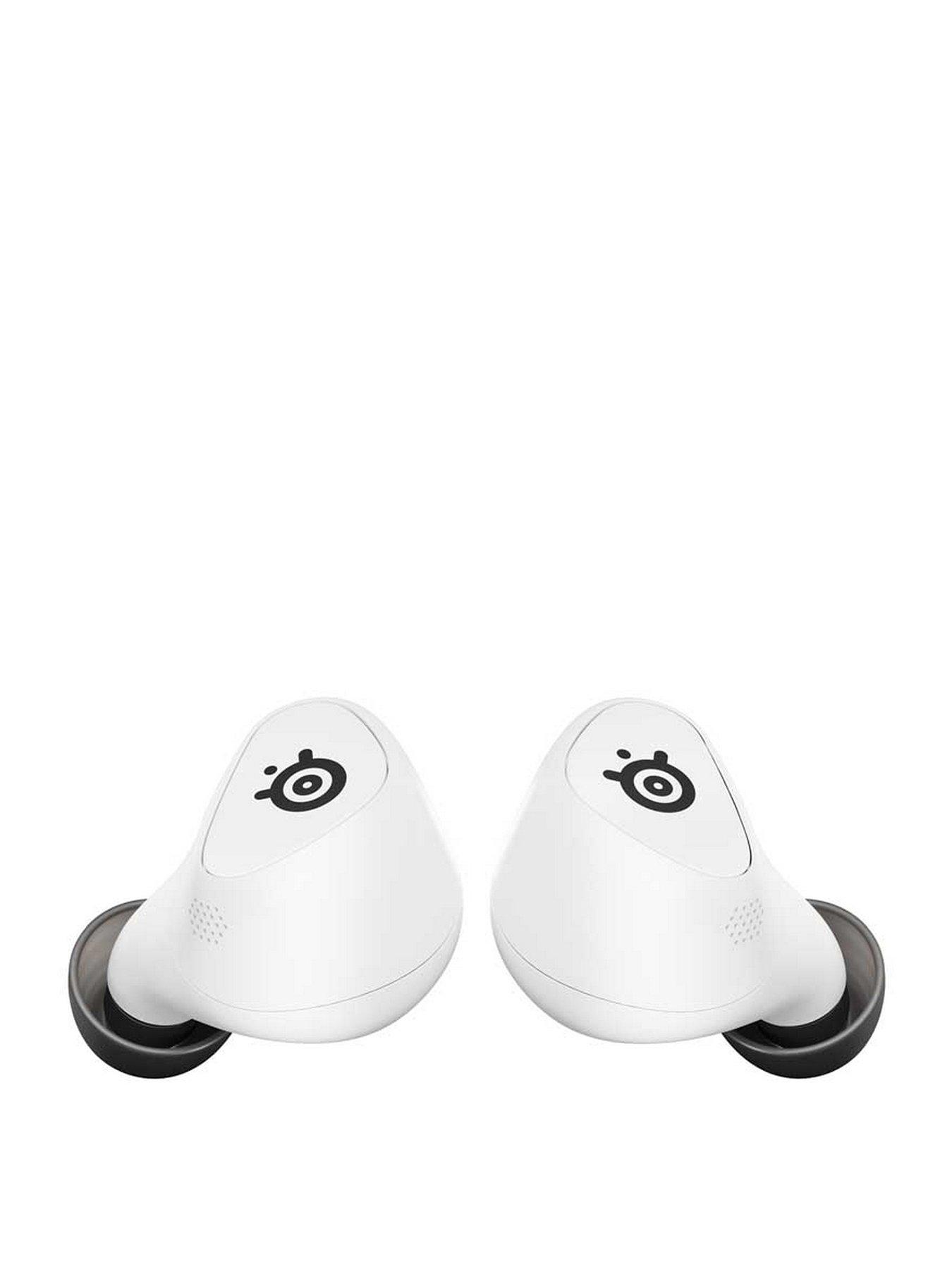 Image 2 of 7 of SteelSeries Arctis GameBuds for Playstation, Wireless Gaming Earbuds, White.